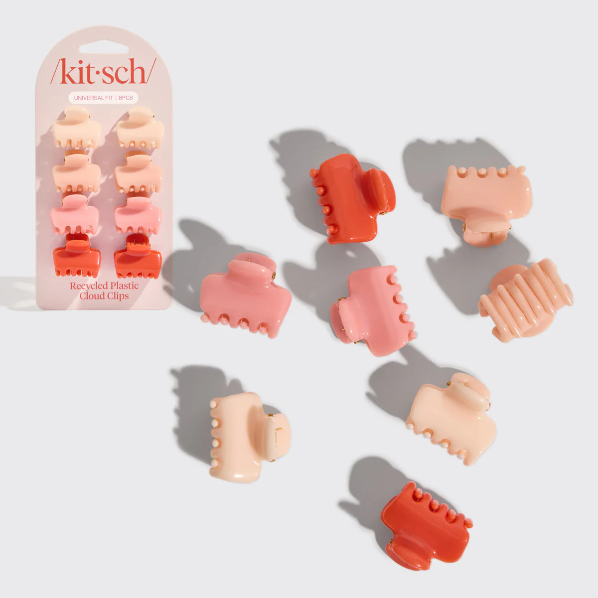 Mini Cherry Blossom Cloud Claw Clips 8pc Set