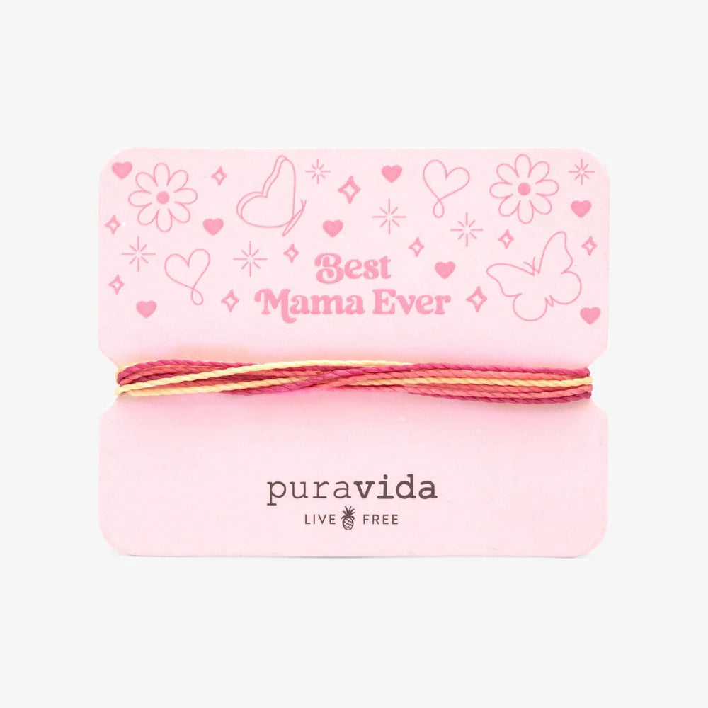 Pura Vida "Best Mama Ever" Bracelet