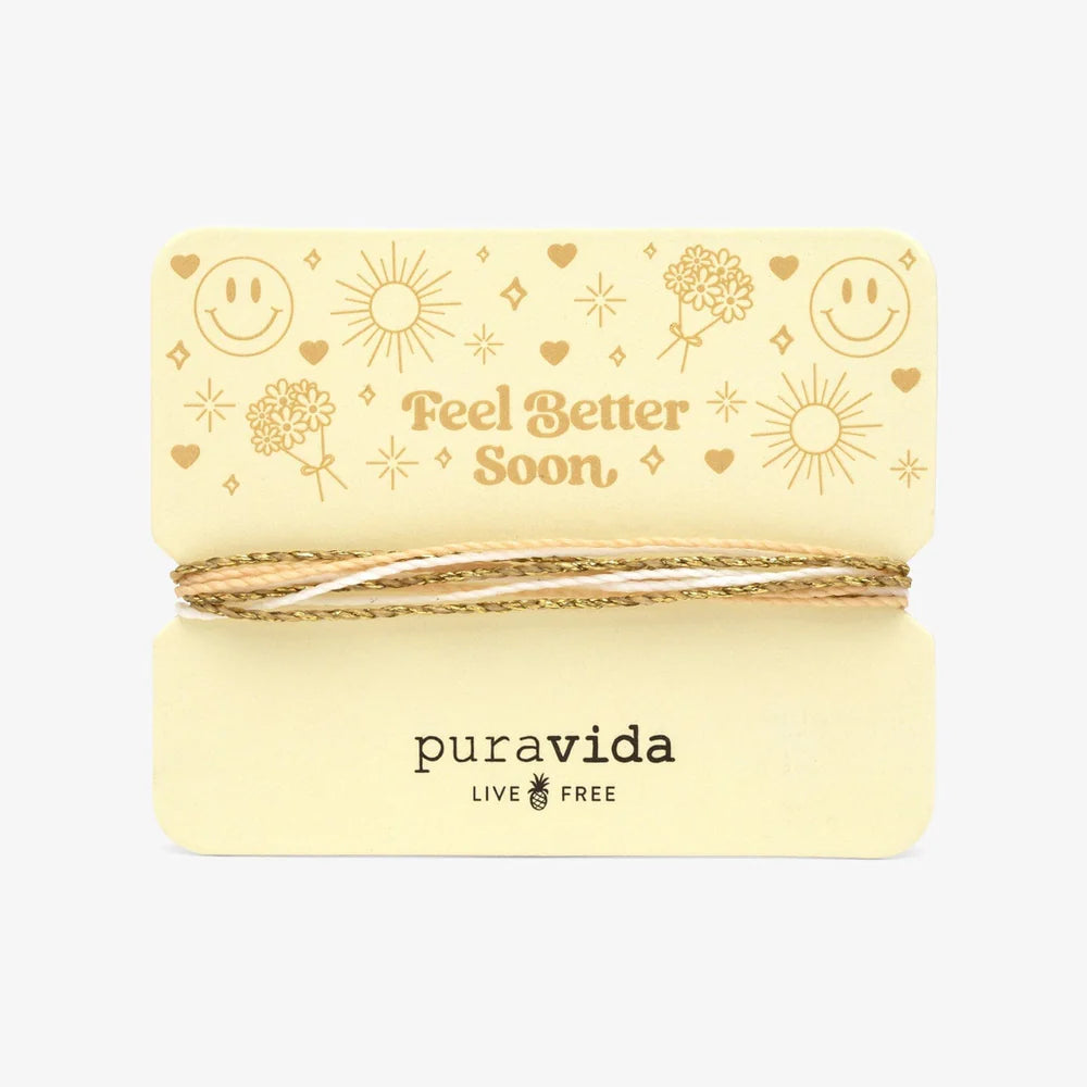 Pura Vida "Feel Better Soon" Bracelet