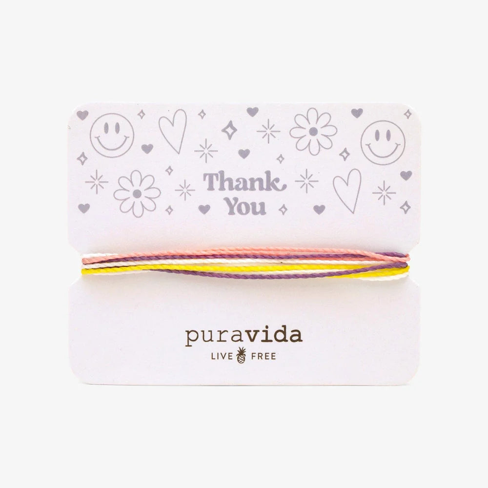 Pura Vida "Thank You" Bracelet
