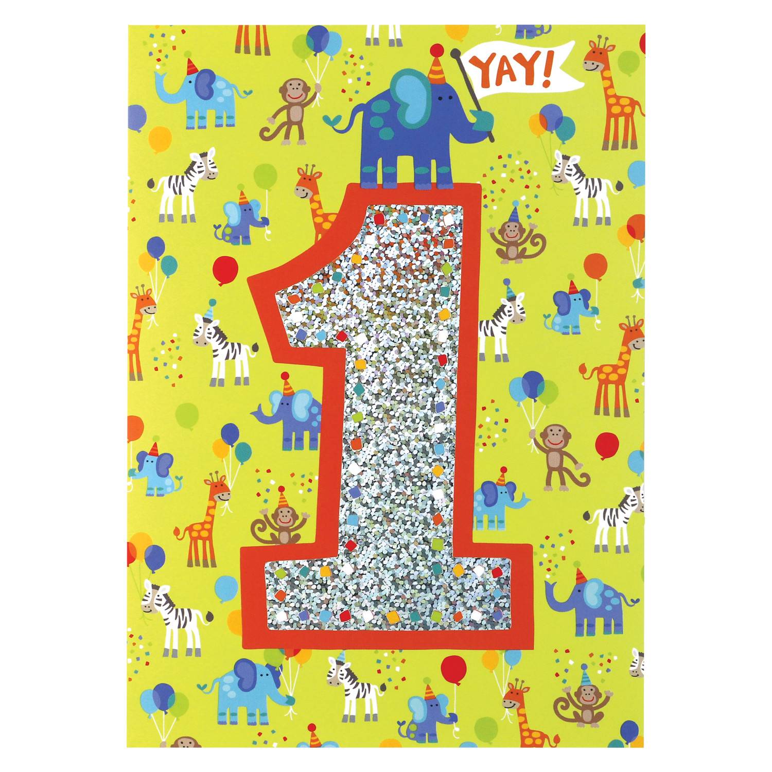 Age 1 Birthday Card