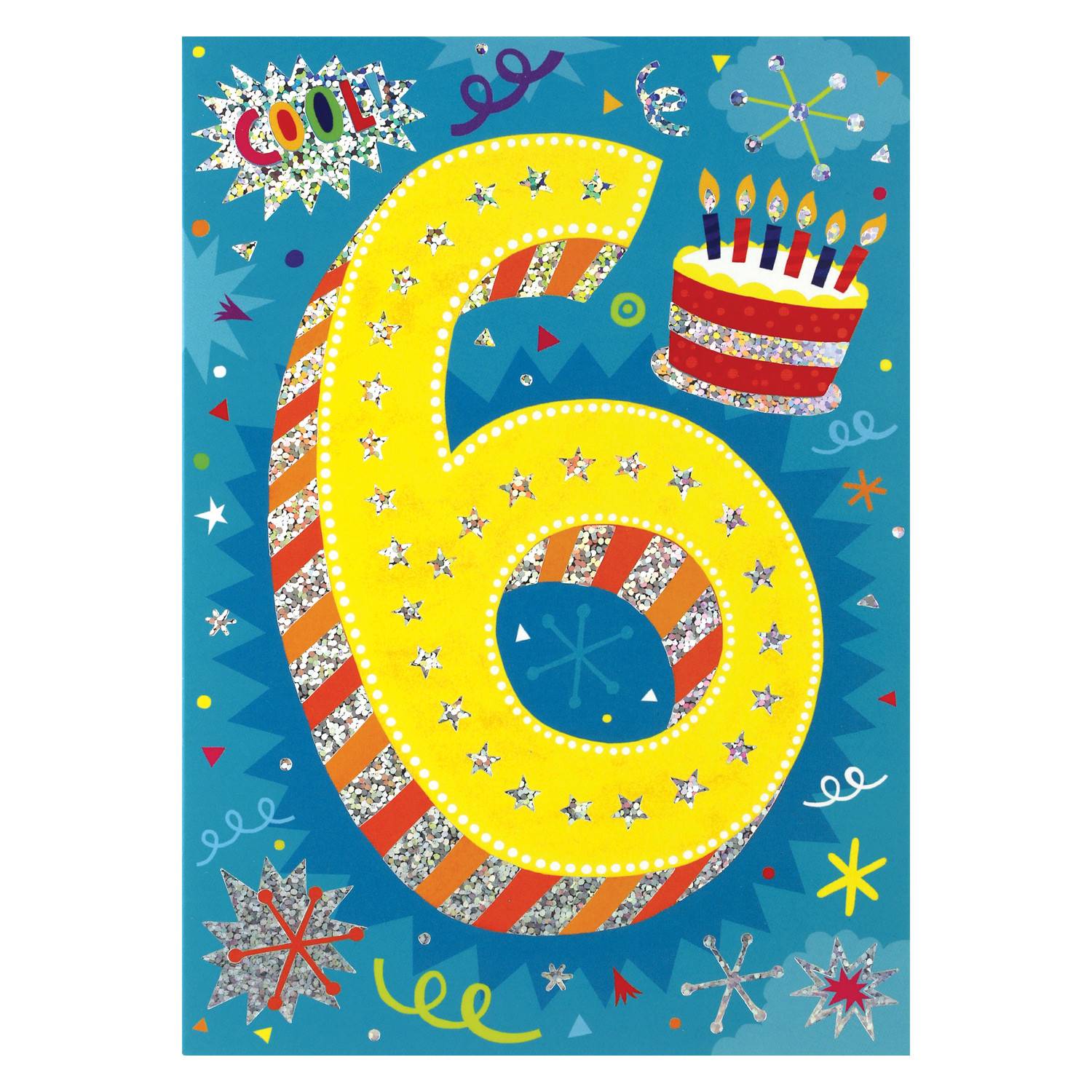 Age 6 Birthday Card