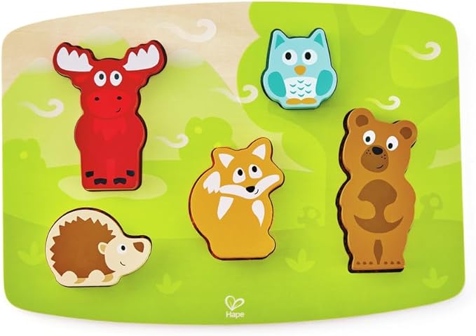 Hape Forest Animal Tactile Puzzle