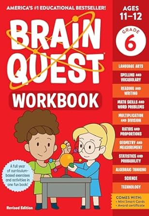 Brain Quest Workbook: 6th Grade Revised Ed.