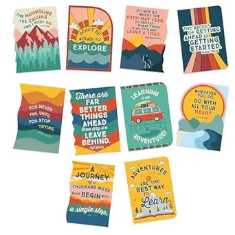 Adventurer Die-Cut Poster Bulletin Board Set