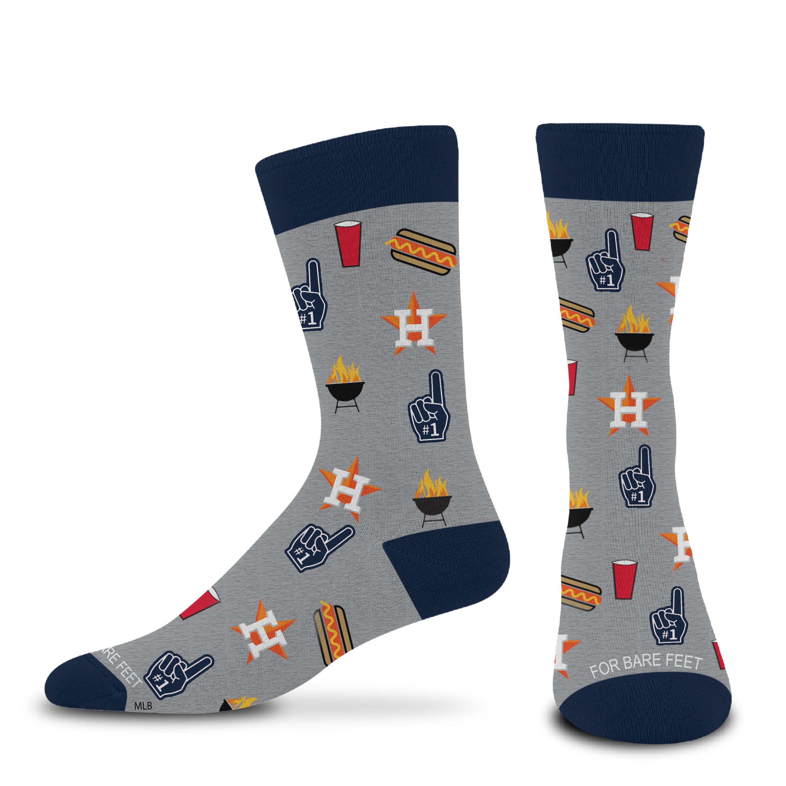 Houston Astros - Tailgate Dress Socks
