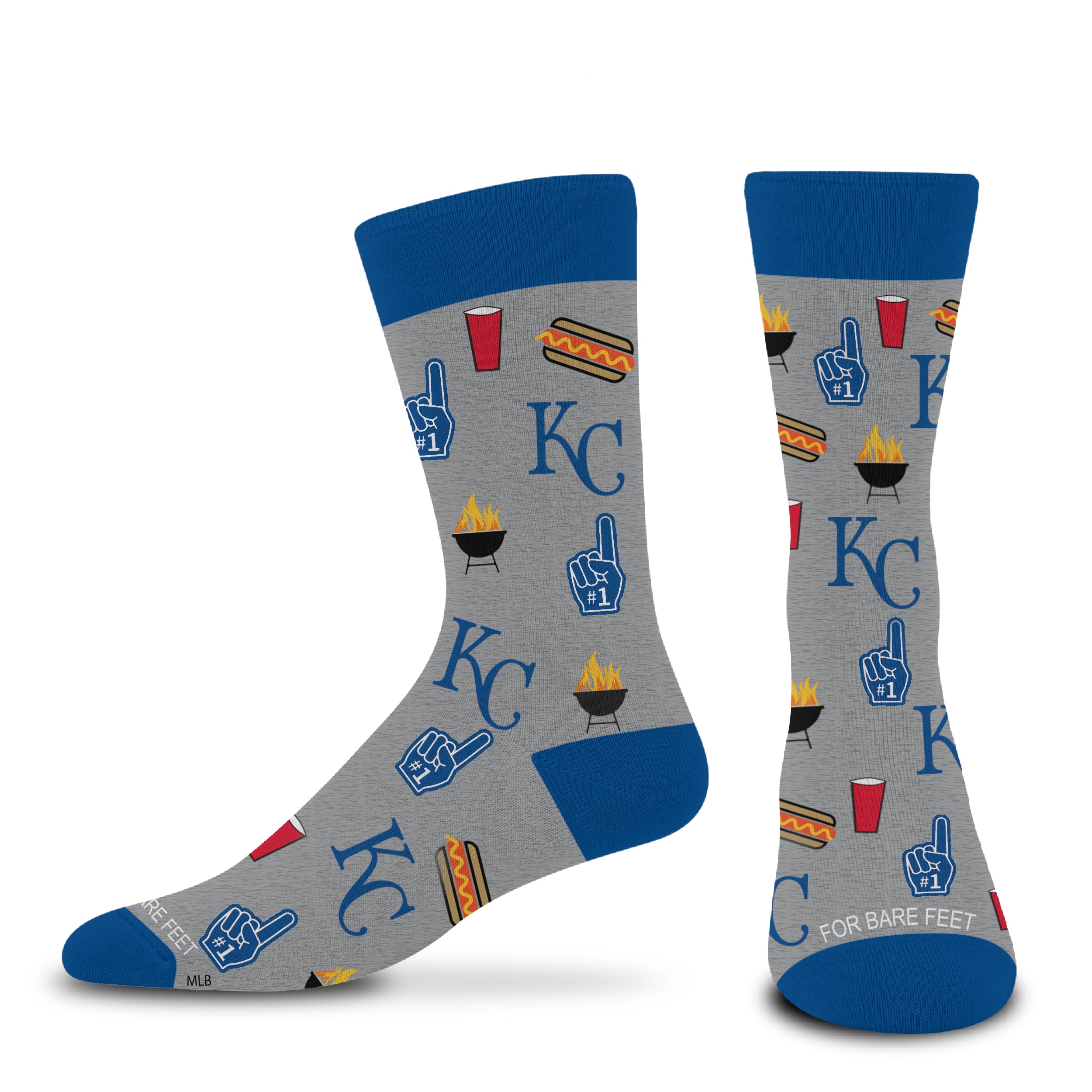 Kansas City Royals - Tailgate Dress Socks