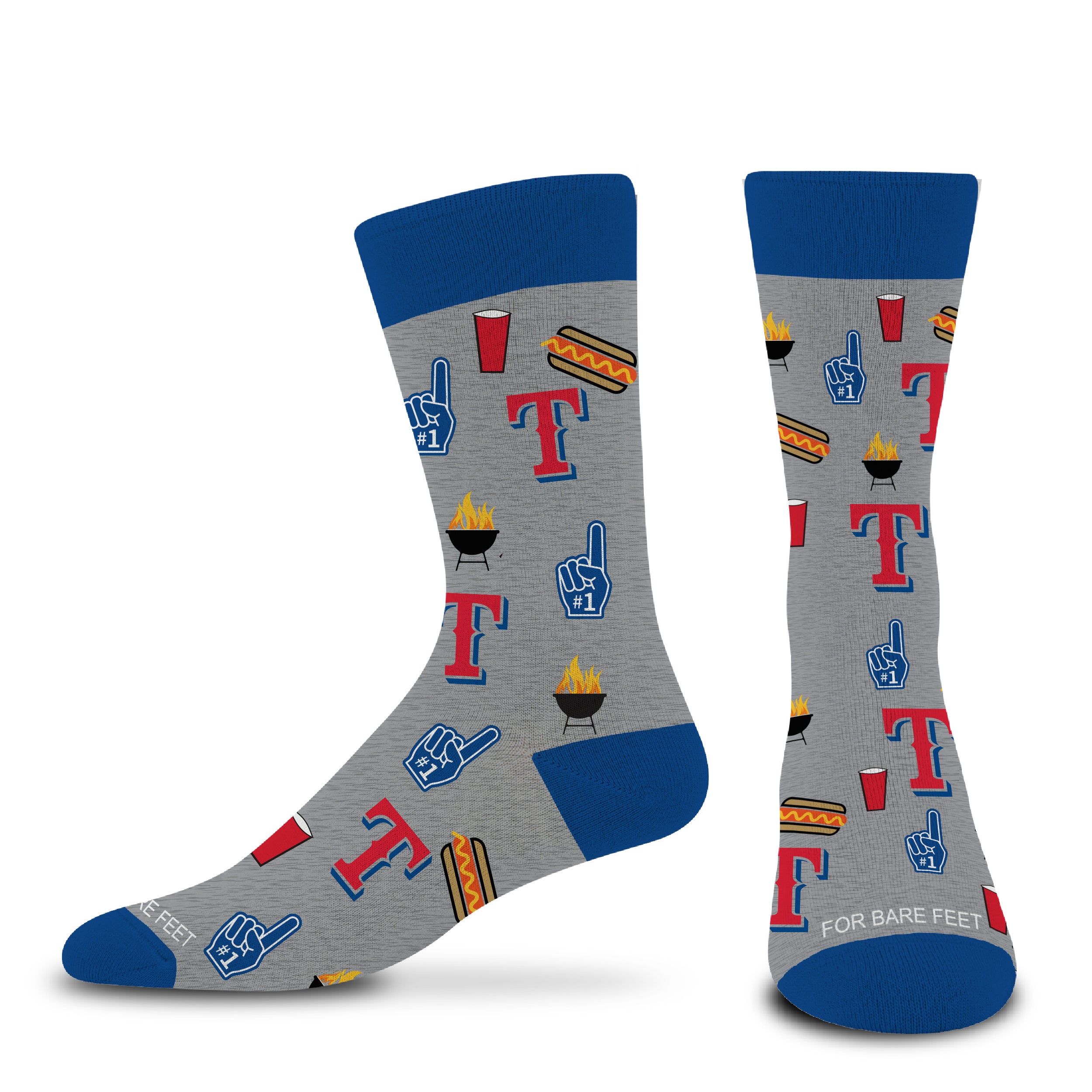 Texas Rangers - Tailgate Dress Socks