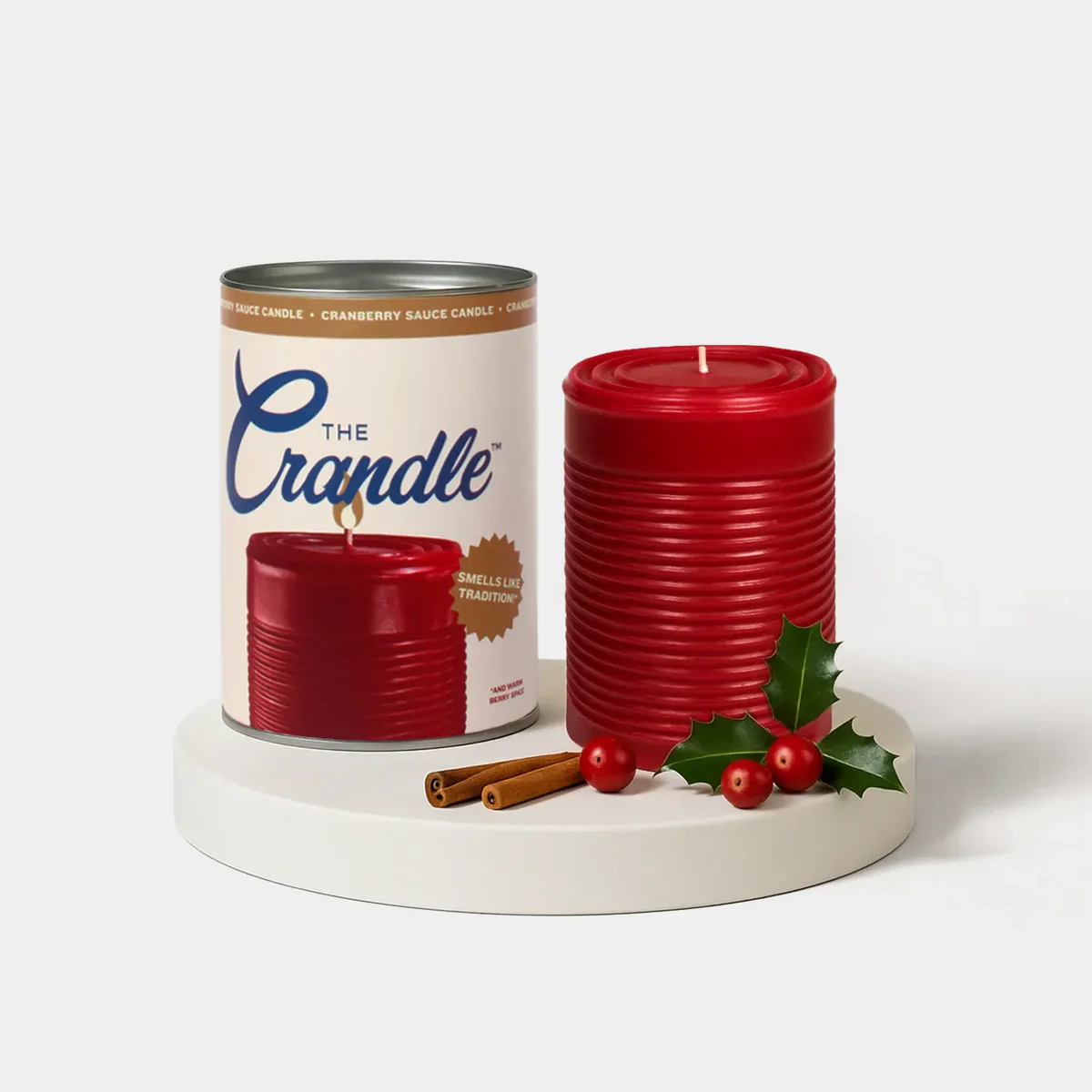 The Crandle Cranberry Sauce Candle