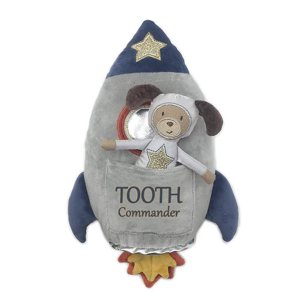 MON AMI Tooth Commander Spaceship Pillow and Doll Set