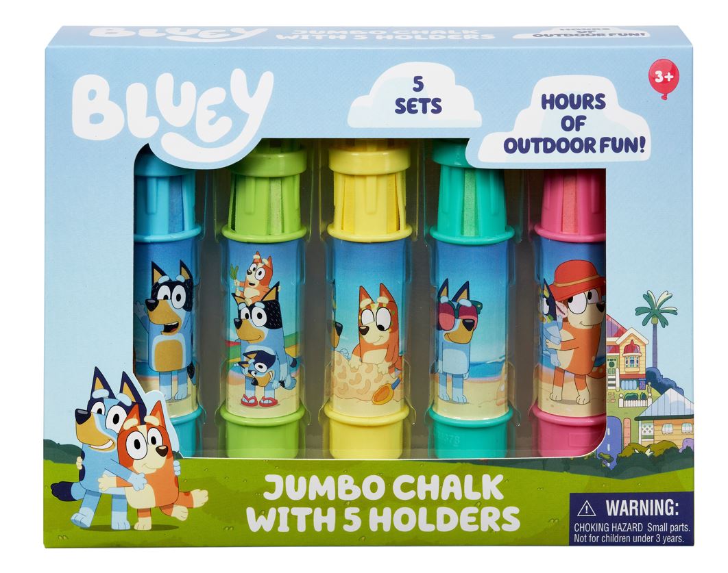Bluey Jumbo Chalk Set
