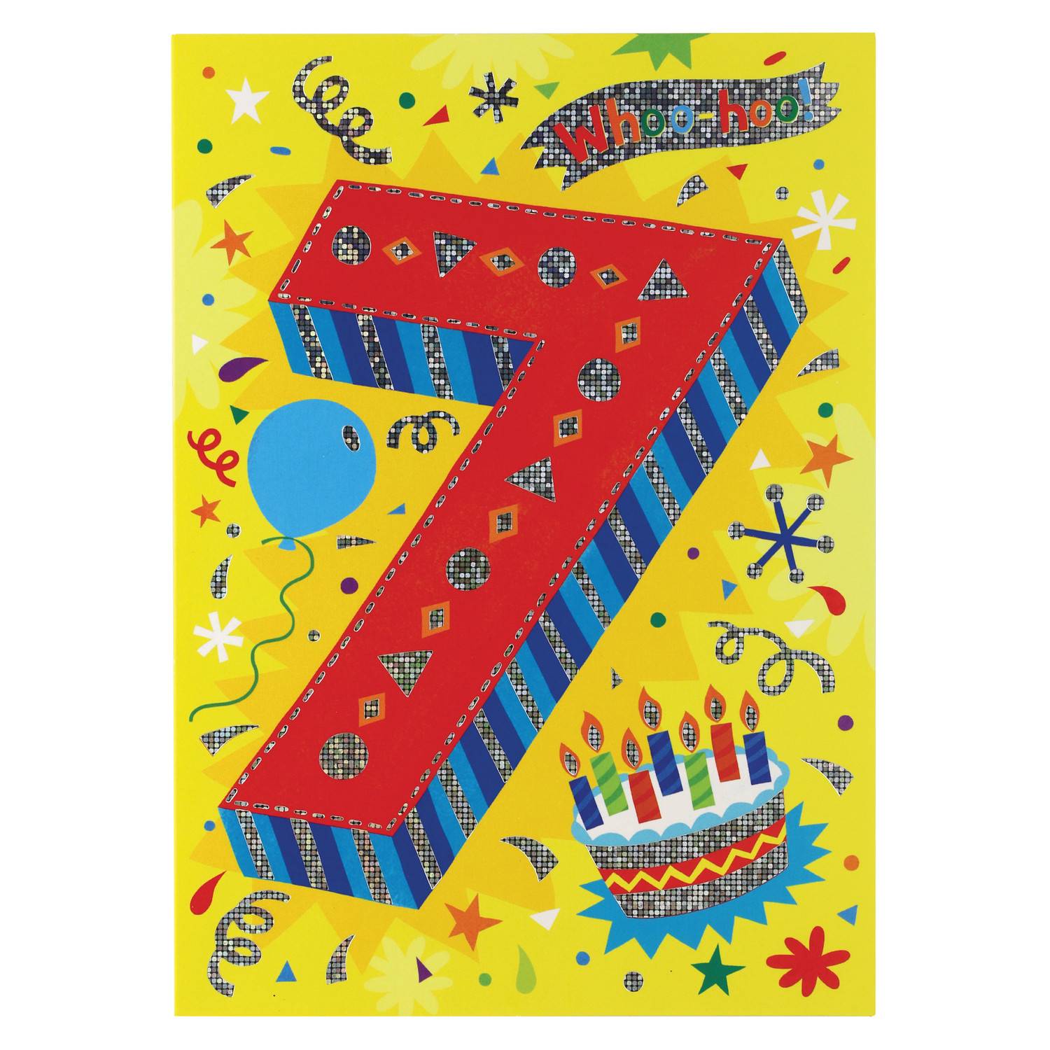 Age 7 Birthday Card