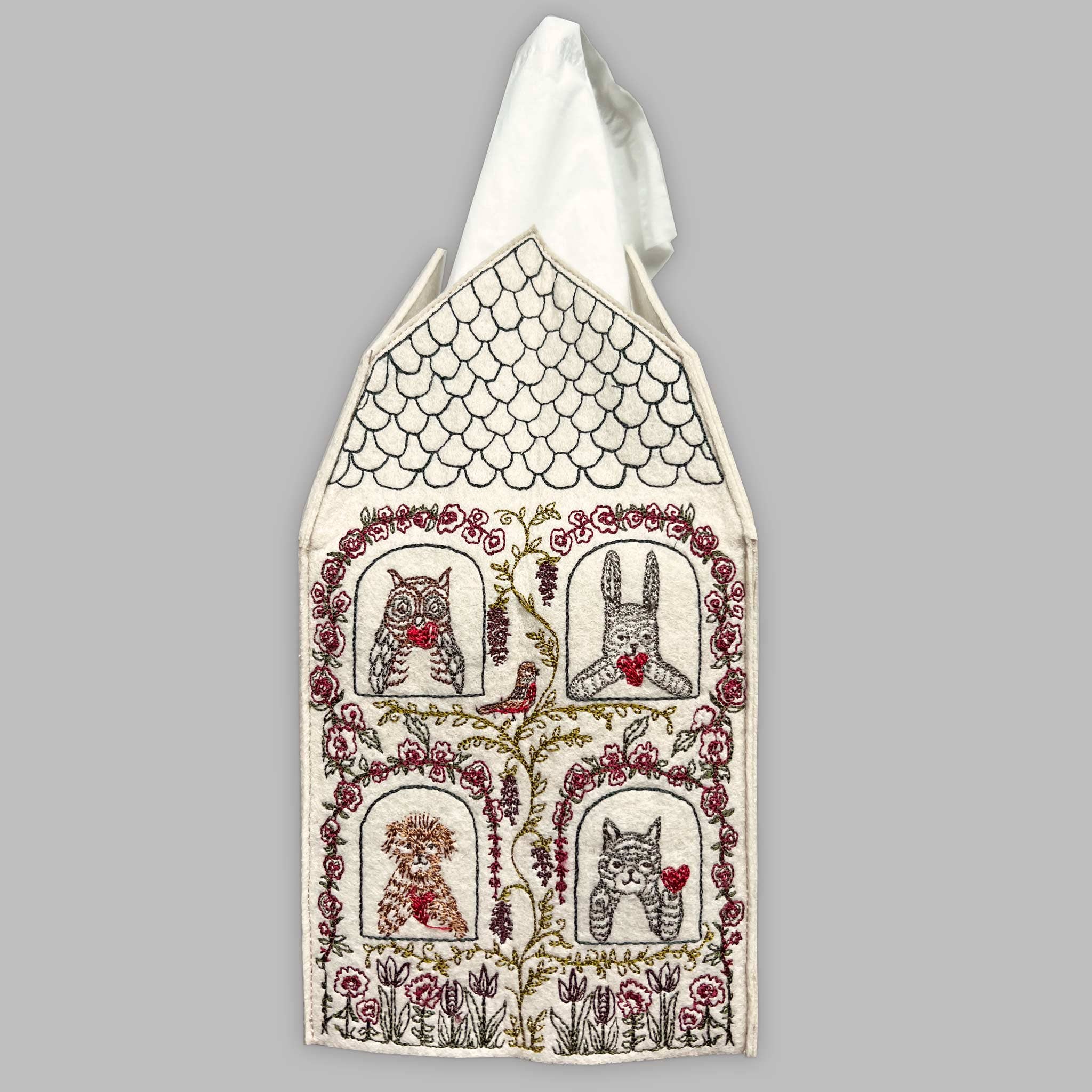 Home is Where the Heart is Tissue Box Cover