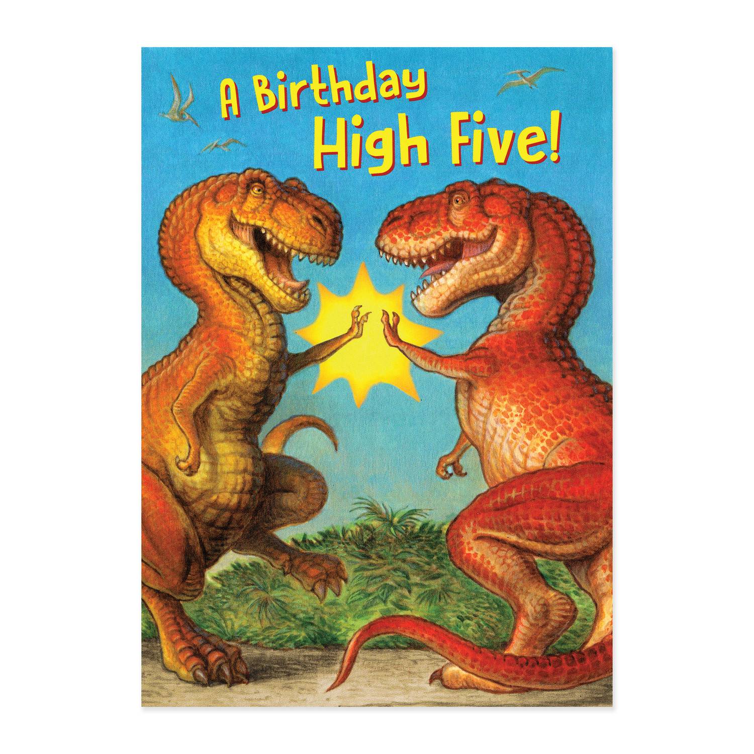 Dinosaur High-Five Birthday