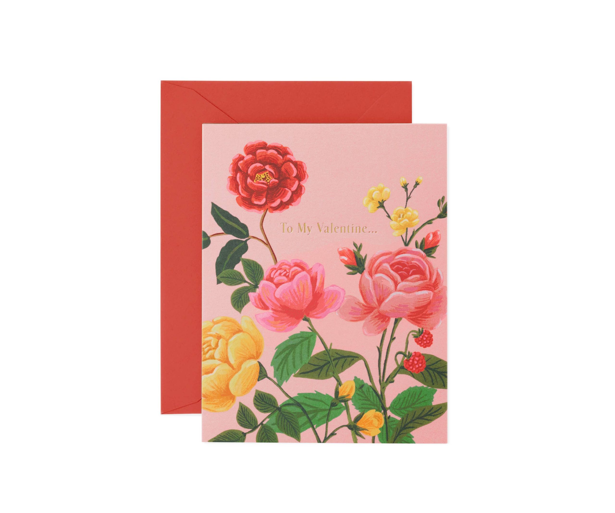 To My Valentine Card