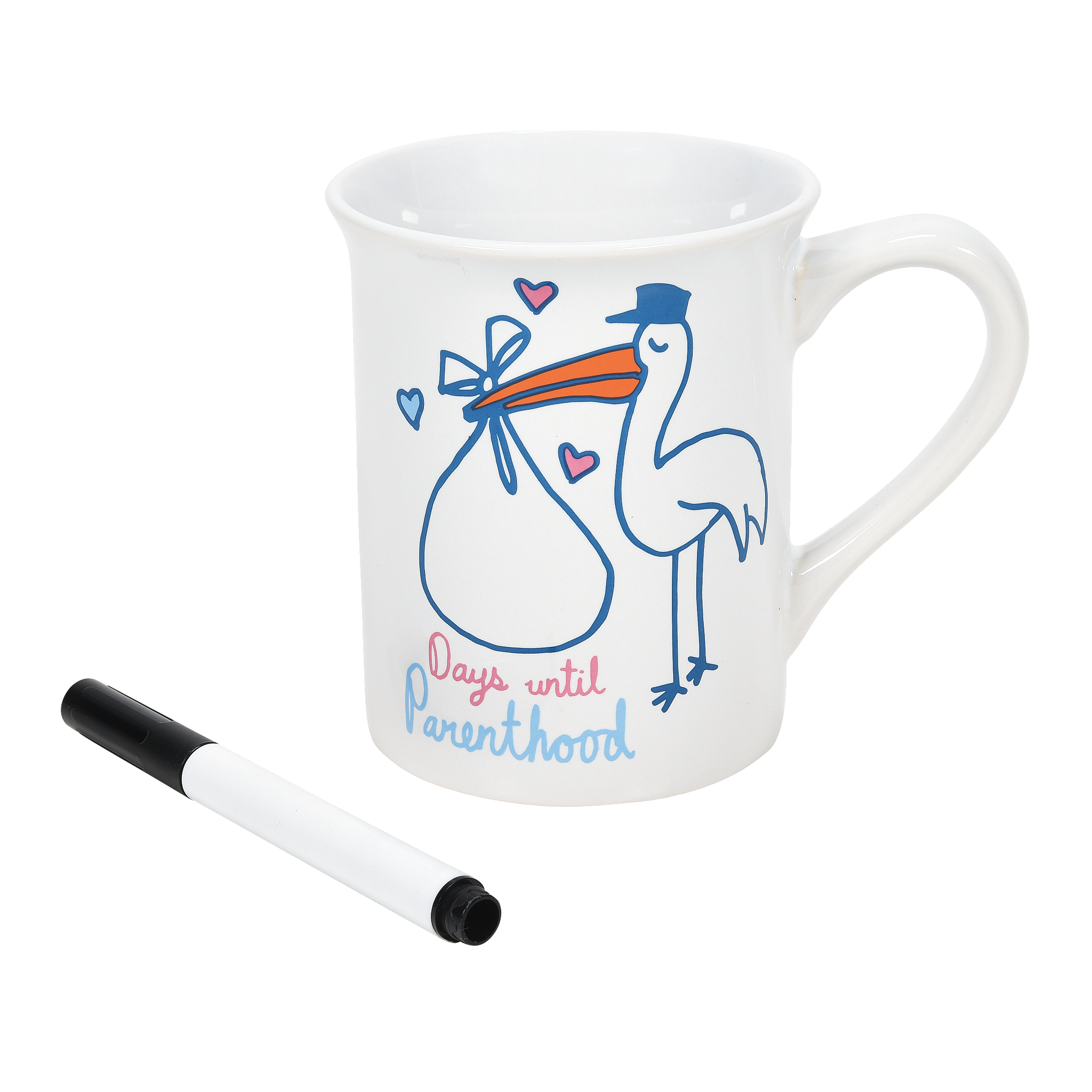 New Parent Countdown Dry Erase Mug