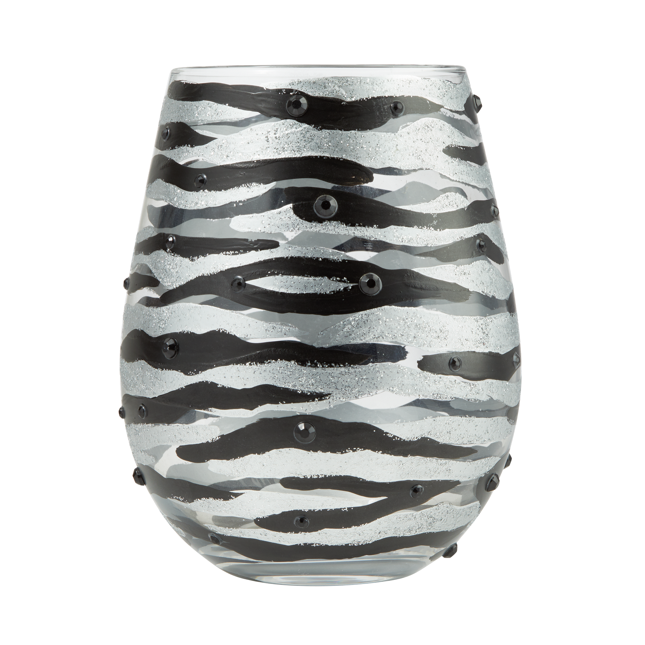 Sophisticated Safari Lolita Stemless Wine Glass