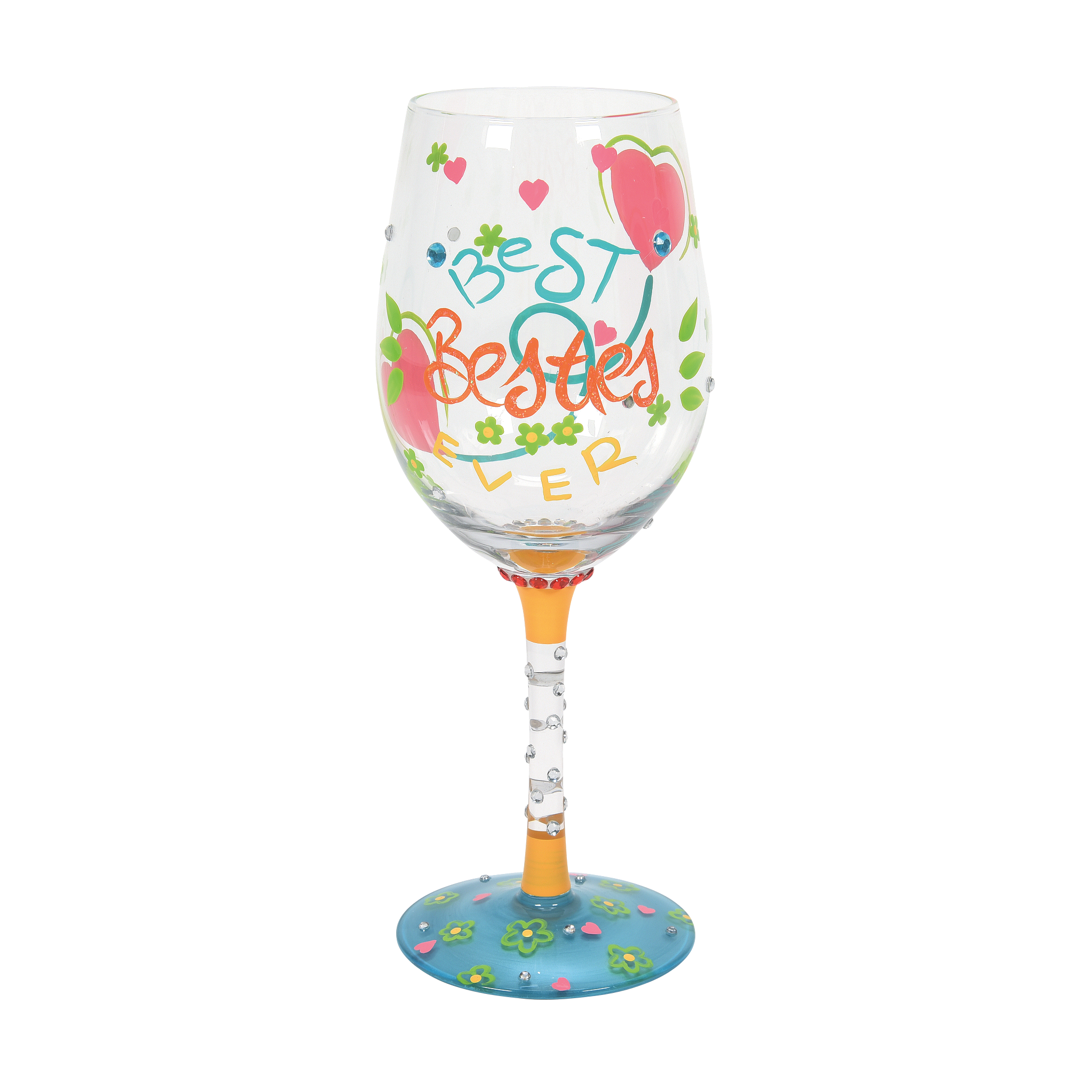 Best Besties Ever Lolita Wine Glass