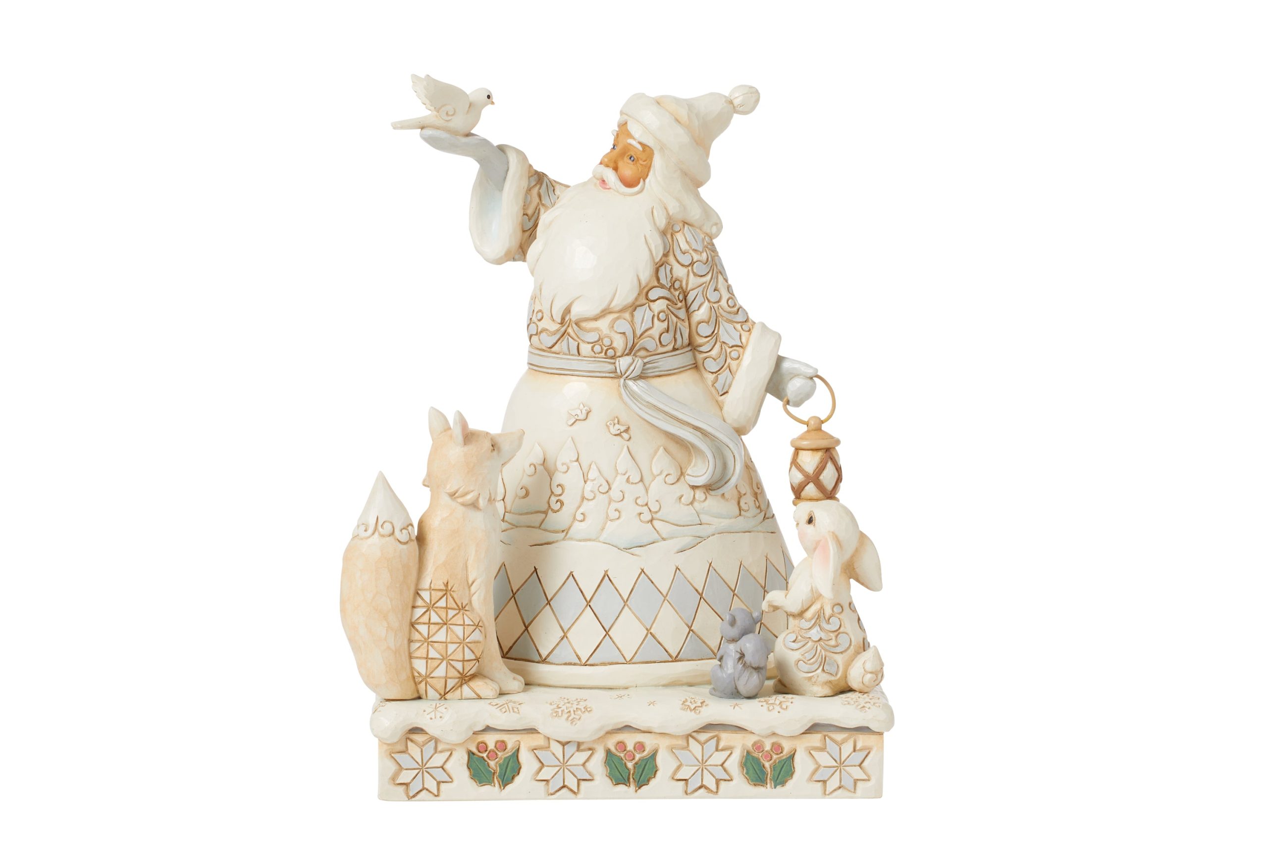 Woodland Santa Holding Dove by Jim Shore