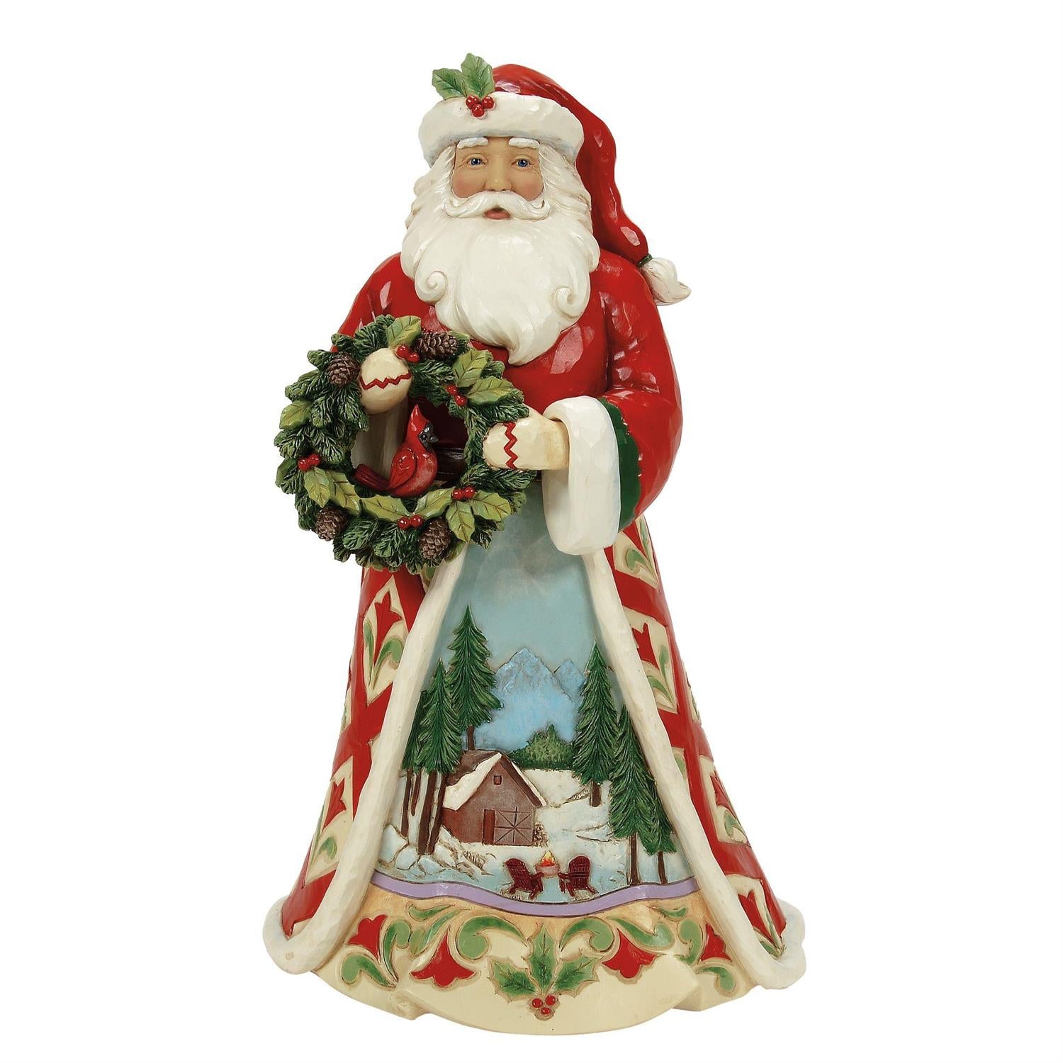 Christmas at the Lodge Santa by Jim Shore