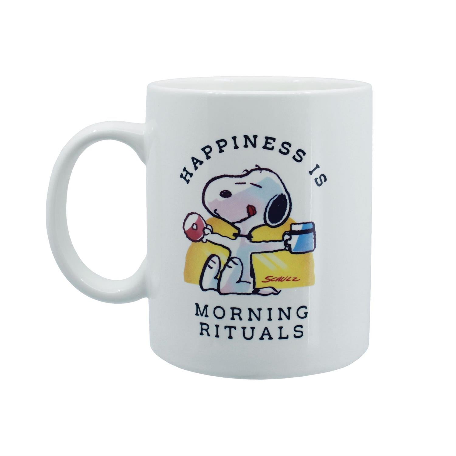 Peanuts 75th Anniversary Morning Rituals Mug