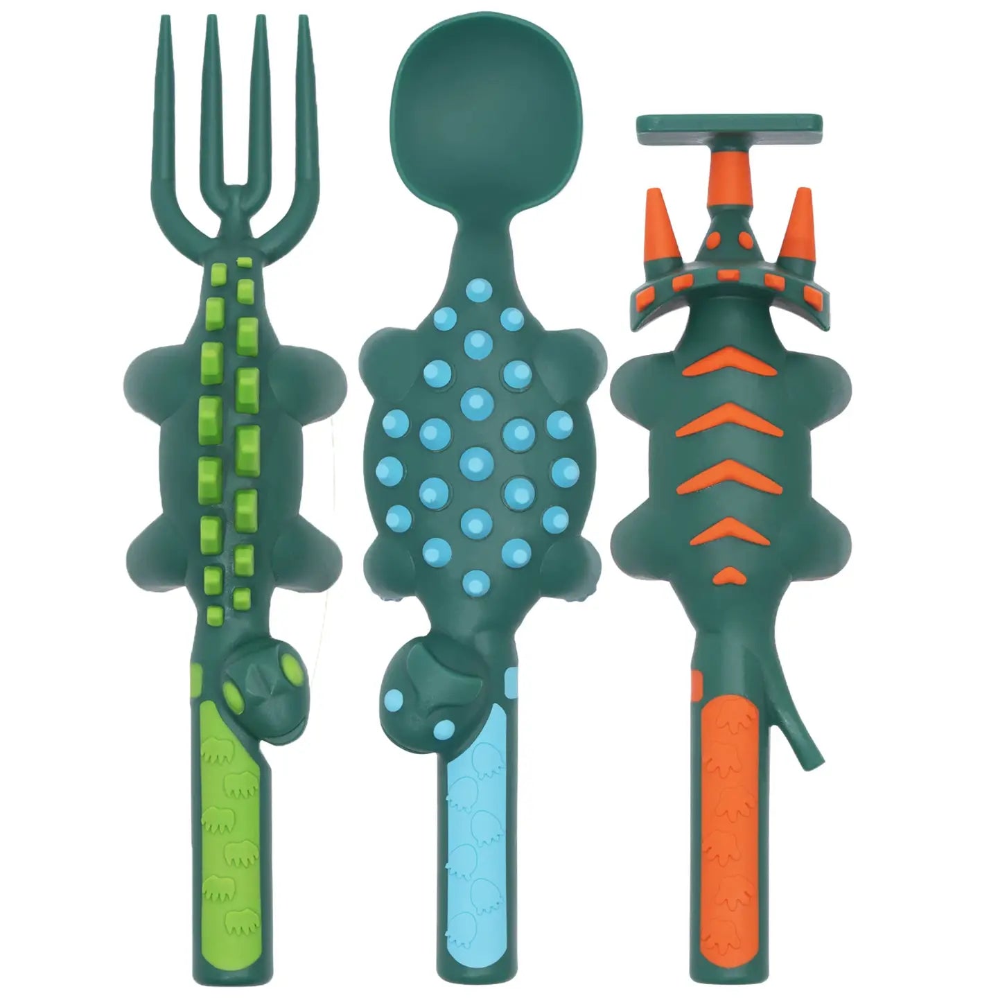 Constructive Eating Dino Utensils
