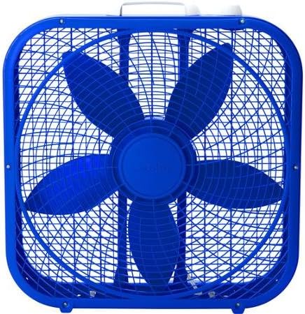 Lasko Cool Colors 20" Box Fan - Blue