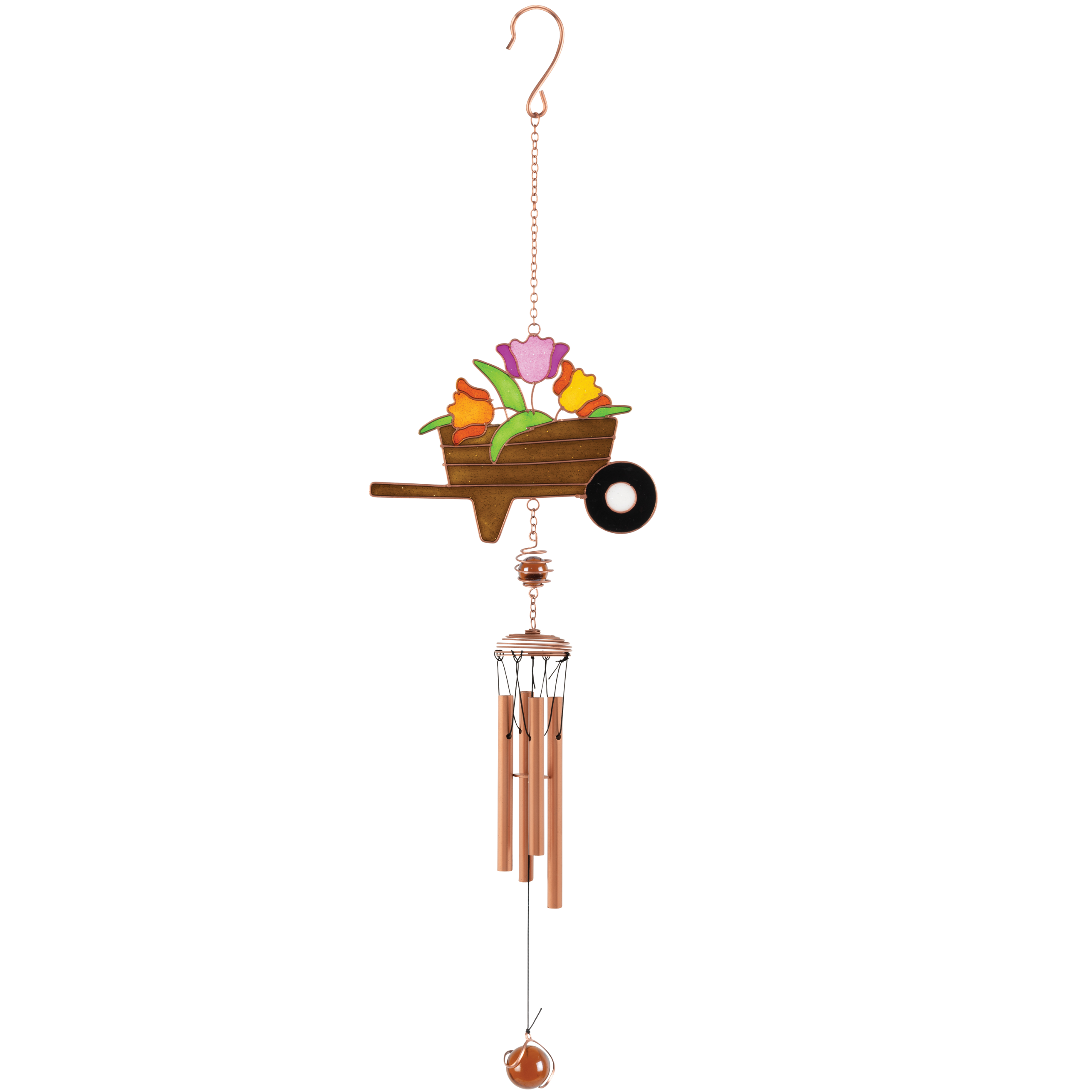"Wheelbarrow" Wireworks™ Garden Chime