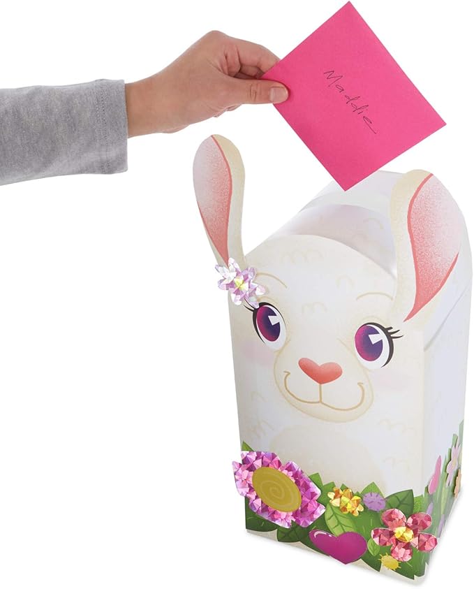 Llama Valentine Mailbox
