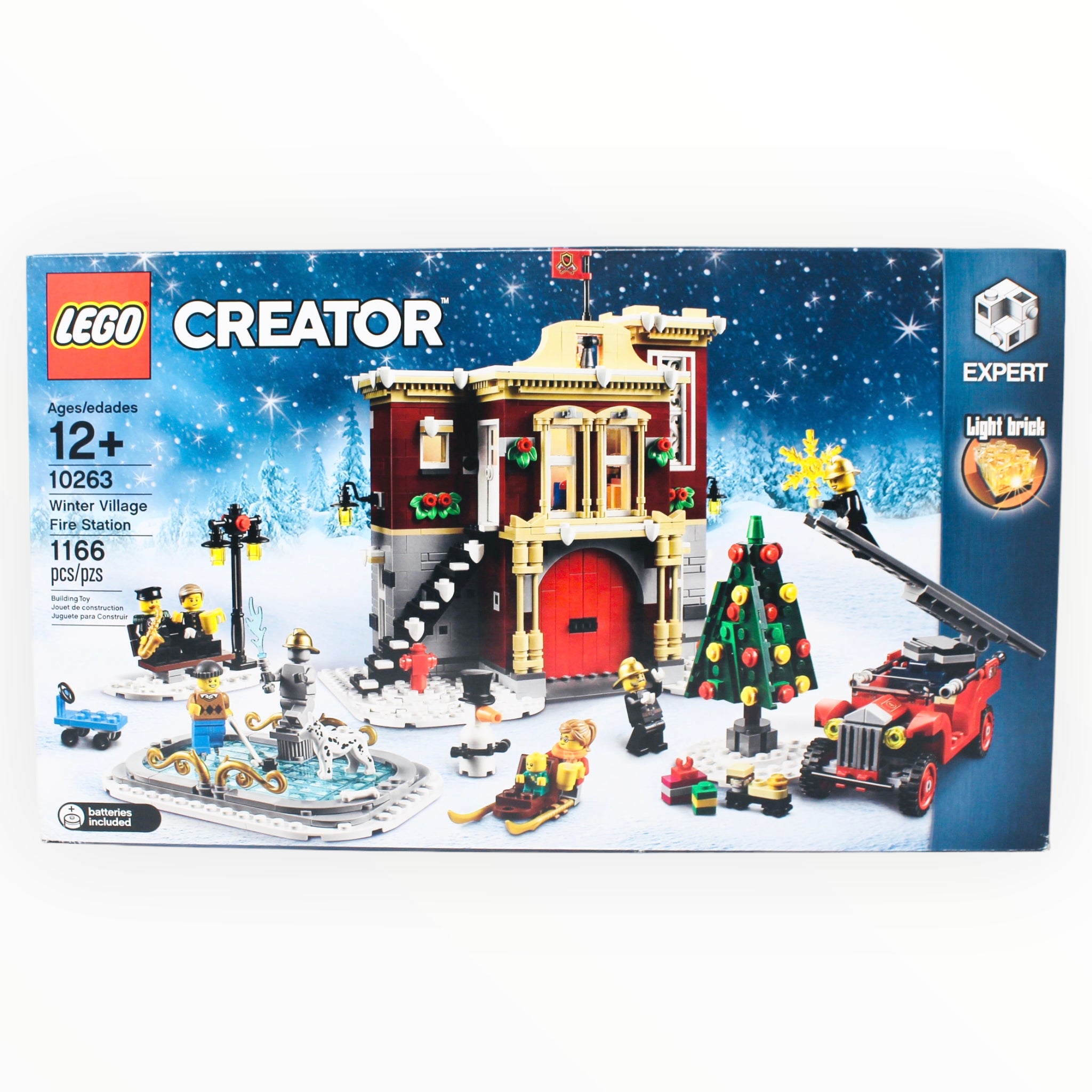 Retired Set 10263 Creator Winter Village Fire Station