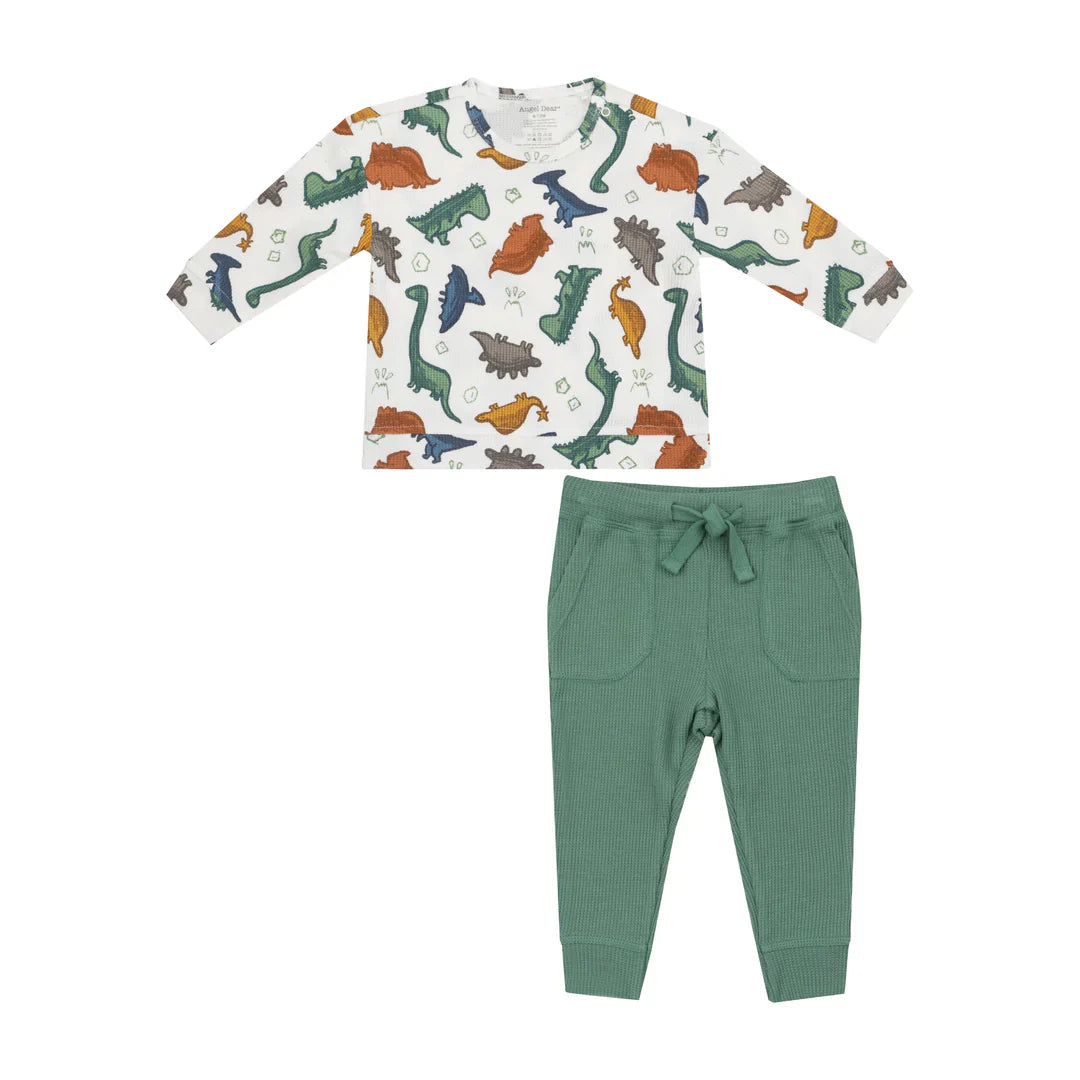 Angel Dear Dino Rocks Sweatshirt & Joggers