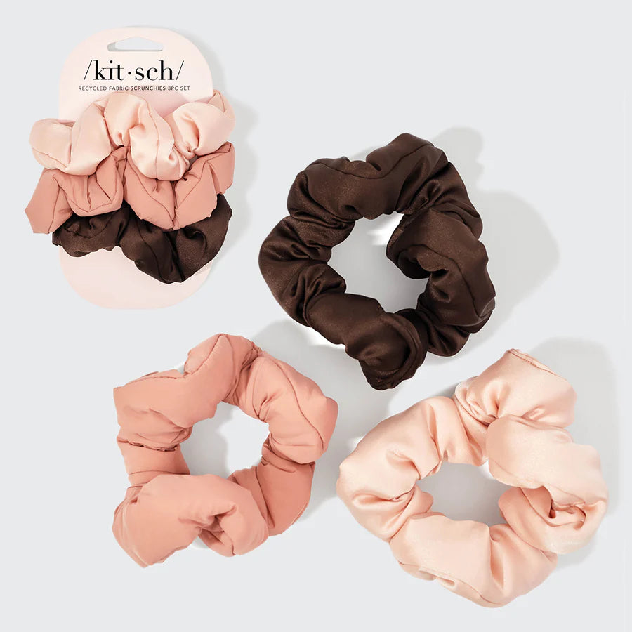Rosewood Cloud Scrunchies Set