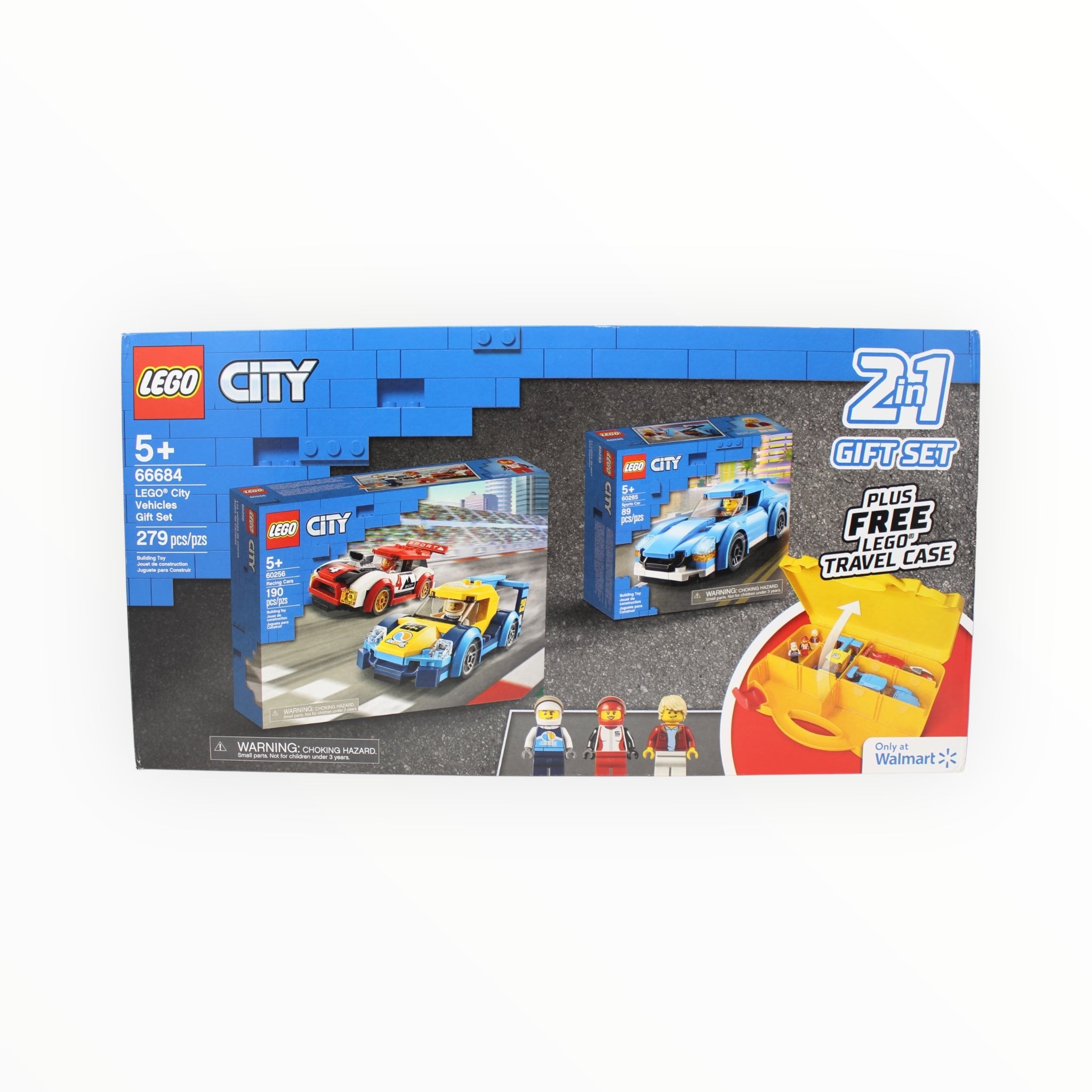 Retired Set 66684 City Bundle Pack (set #60256, set #60285, and Travel Case)
