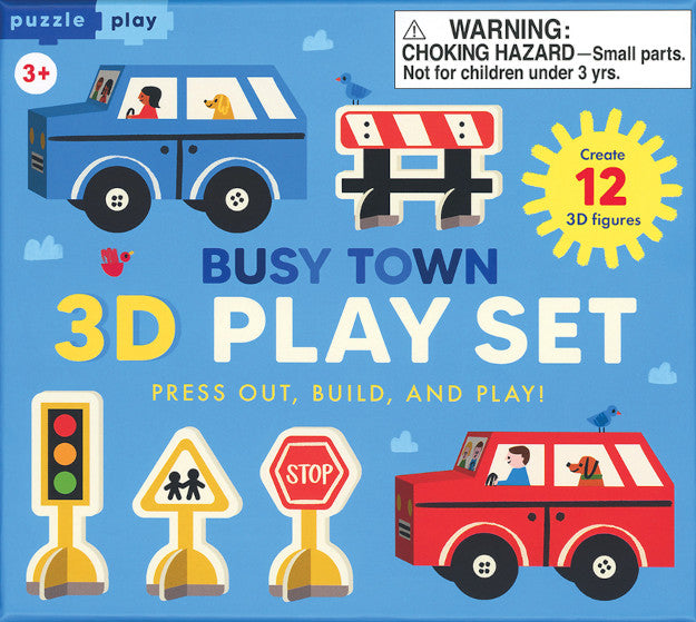 Busy Town 3D Playset