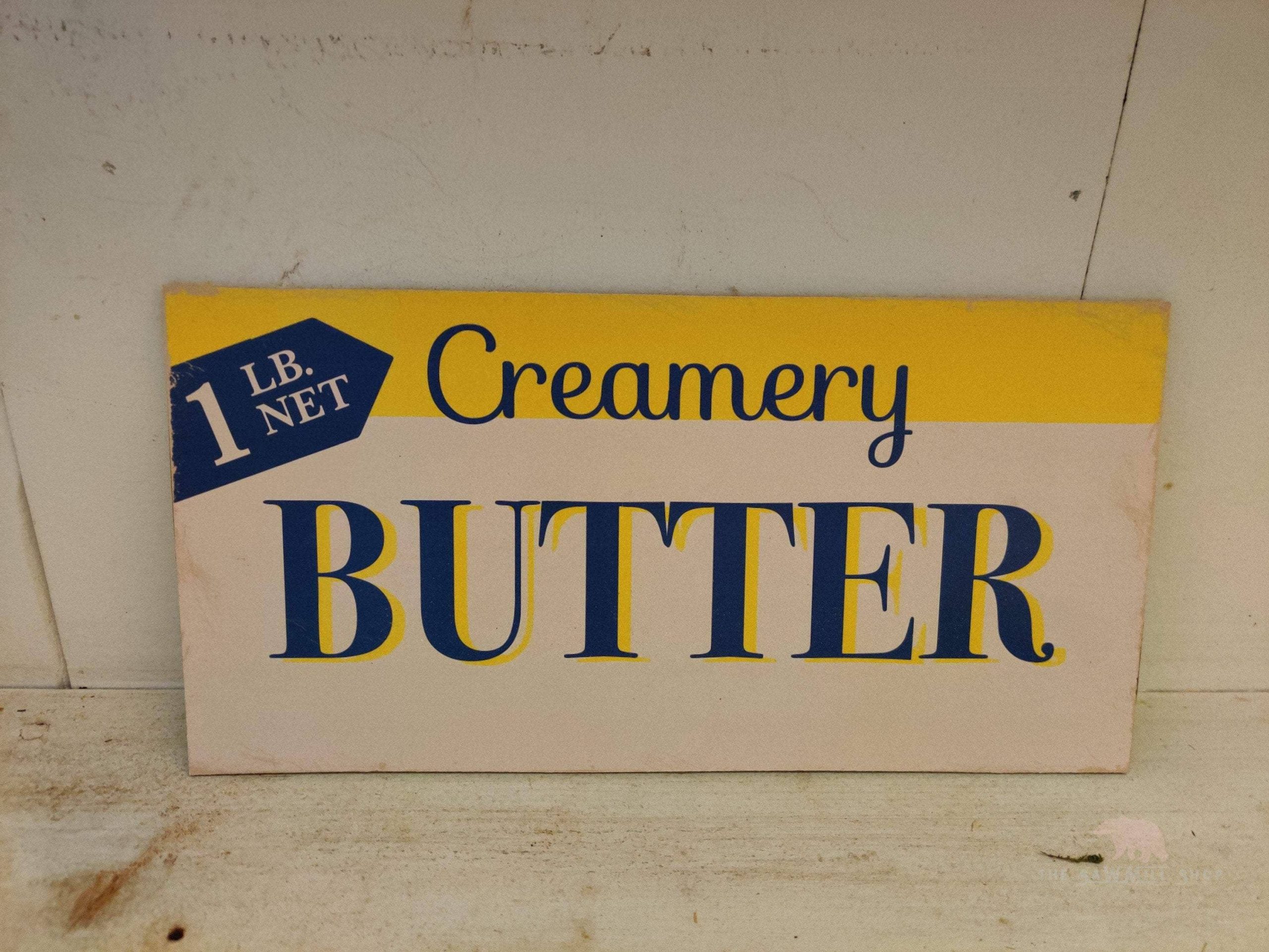 Kitchen Decor Wood Cutouts: 5x2 / Butter