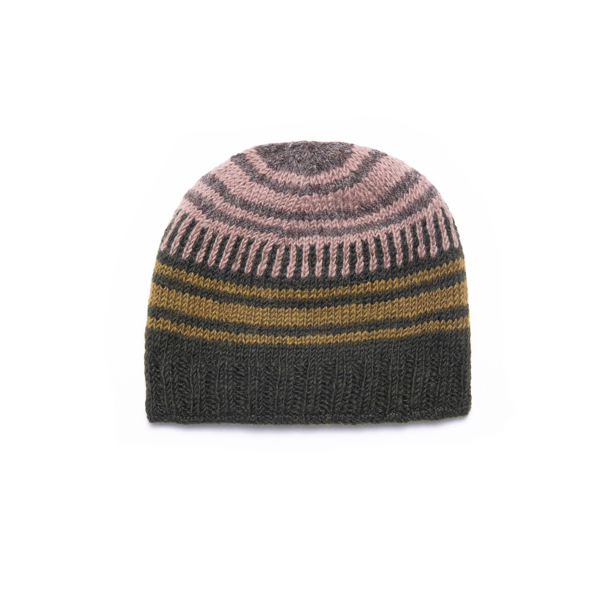 Devi Wool Knit Hat Olive