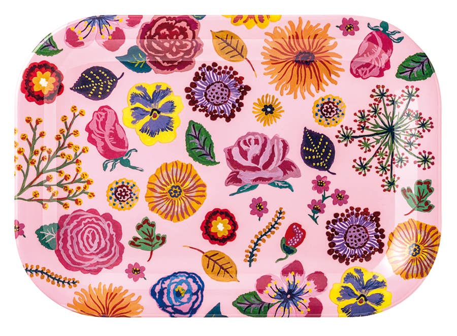 Small serving tray Nathalie Lété pink