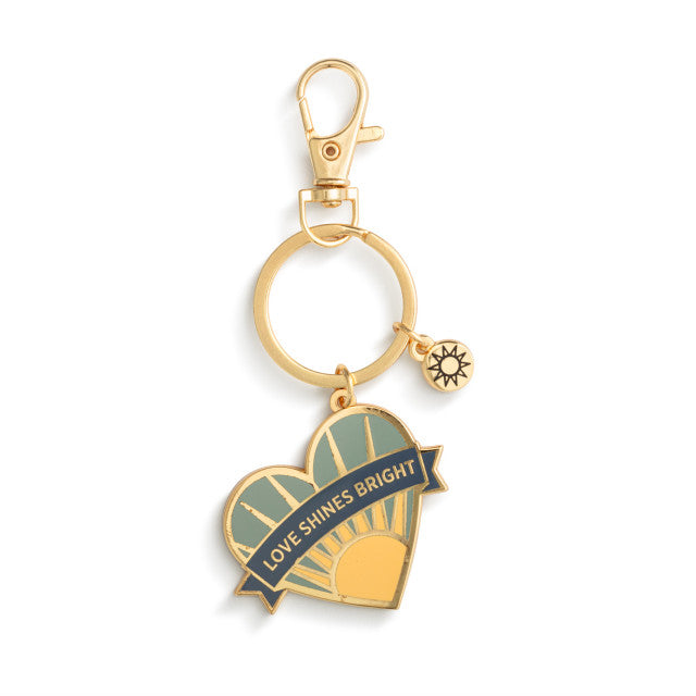 Sharing Kindness Heart Keychain