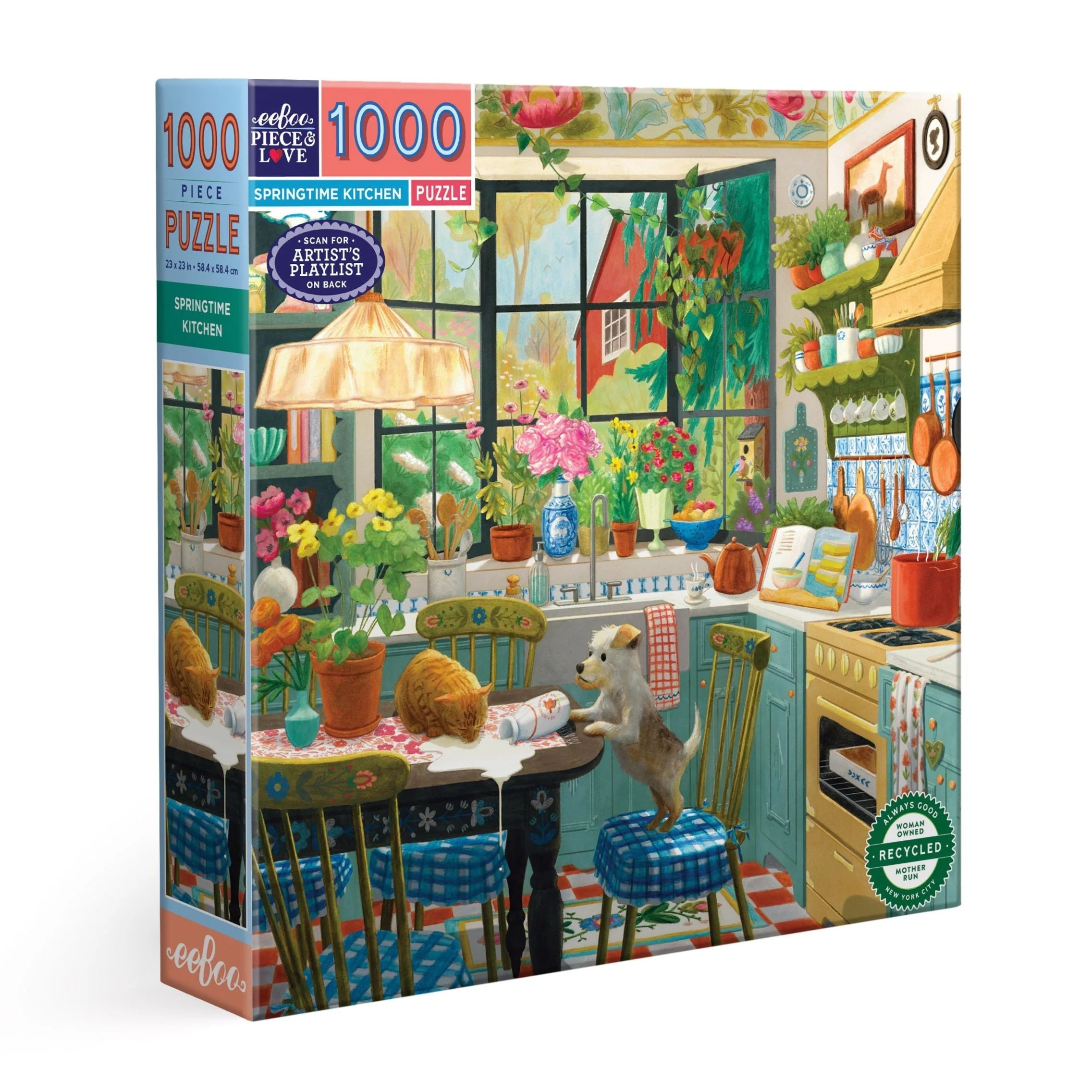 Springtime Kitchen 1000pc Puzzle