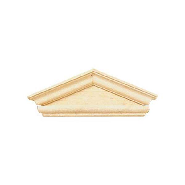 Federal Hooded Dollhouse Miniature Window Pediment Set