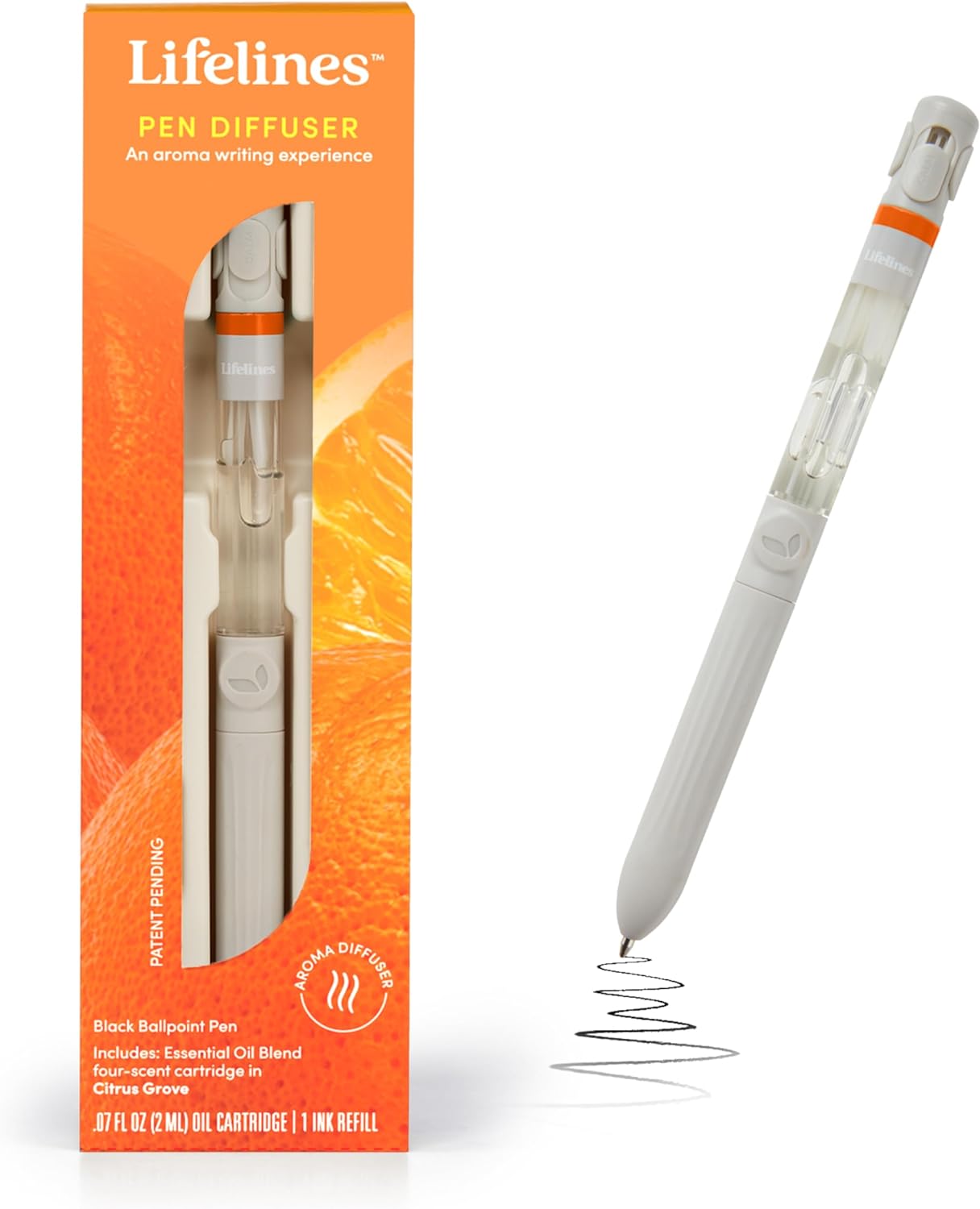 Lifelines Pen Diffuser in Citrus Grove Essential Oil Blends