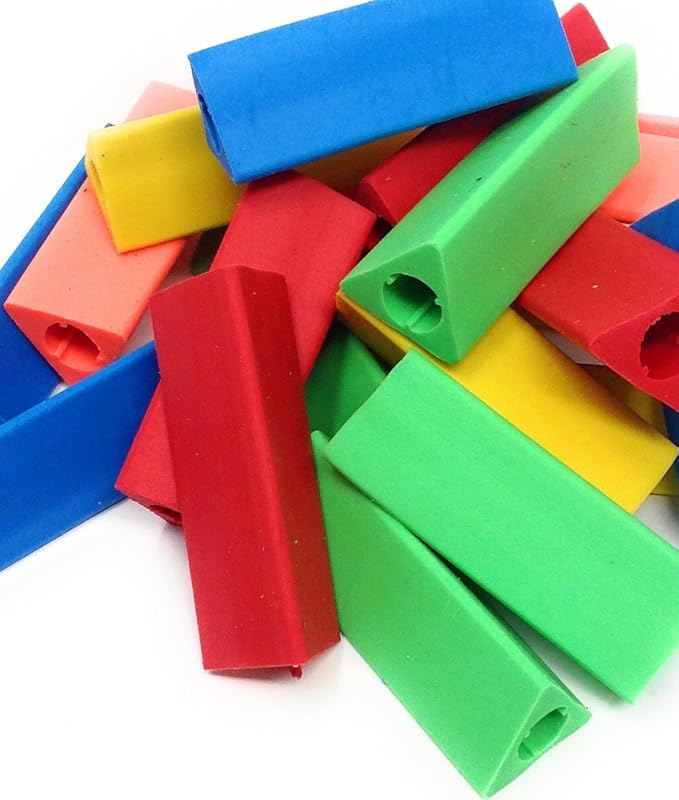 Triangle Pencil Grips, Assorted Colors