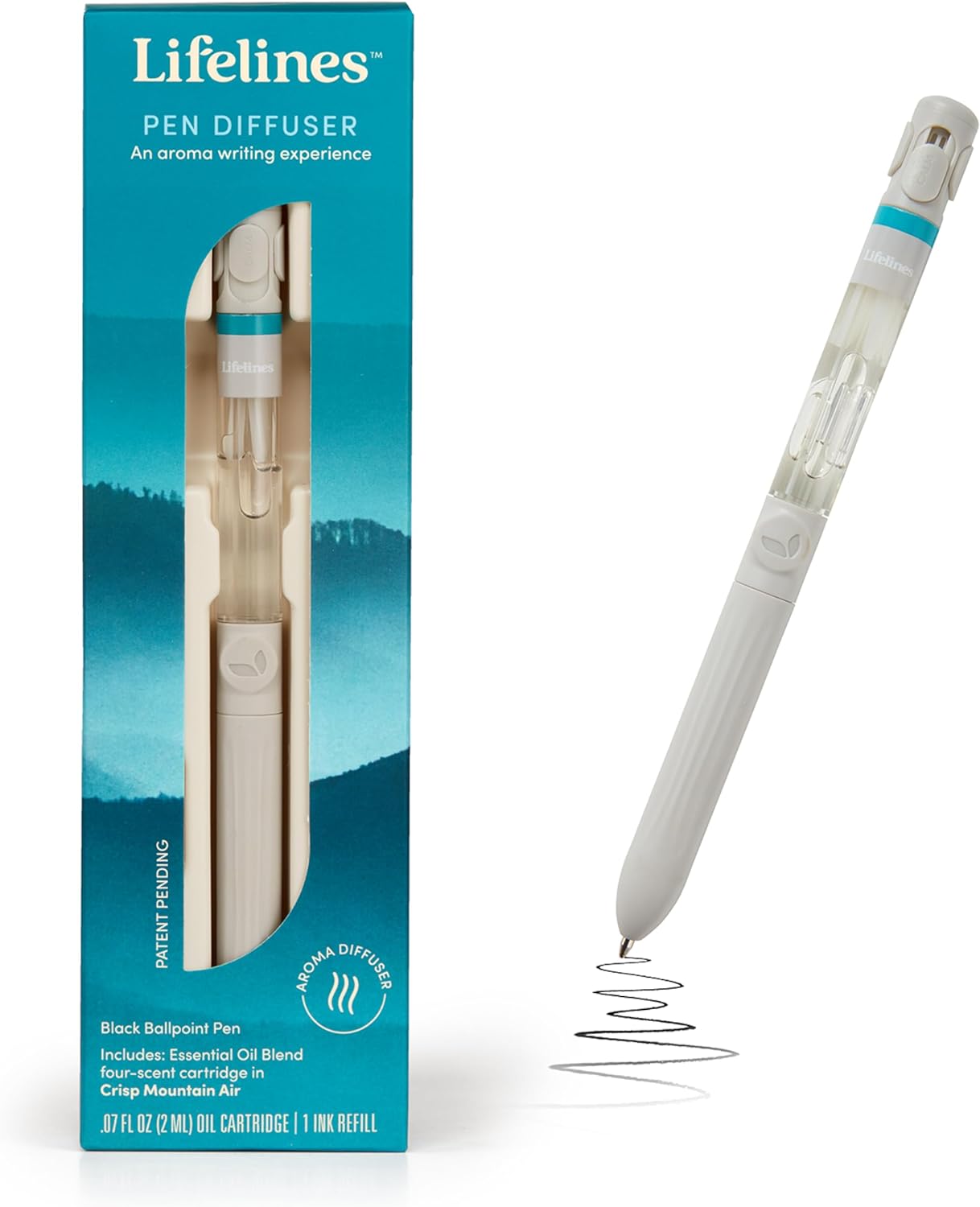 Lifelines Pen Diffuser in Crisp Mountain Air Essential Oil Blends