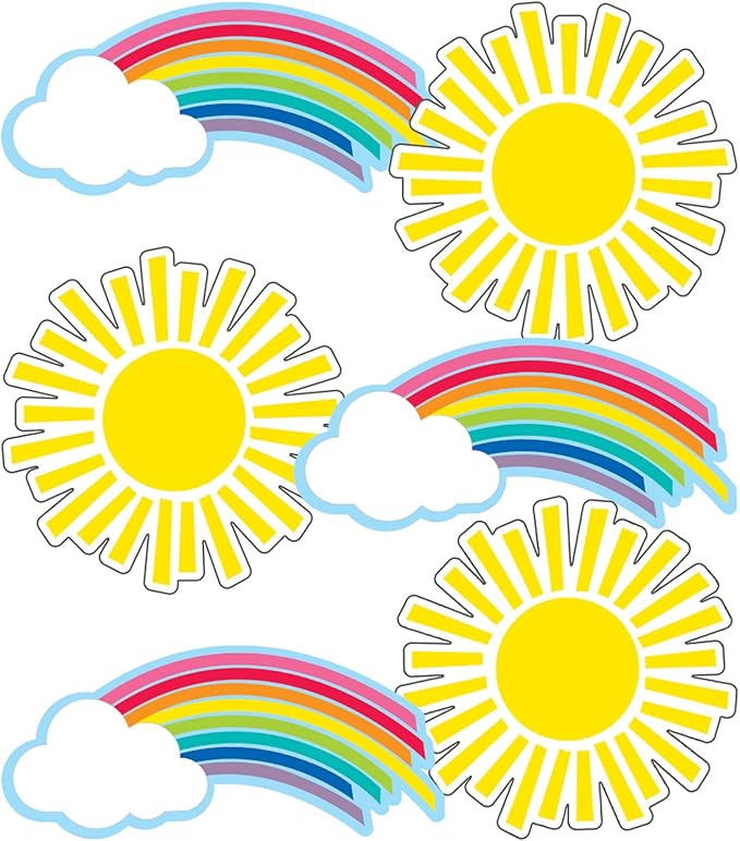 Hello Sunshine Rainbow & Sun Accents