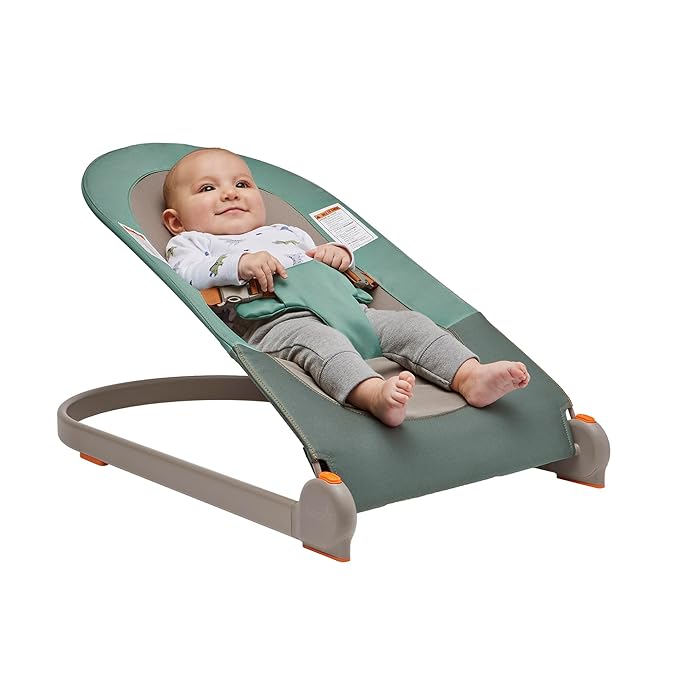 Slant Baby Bouncer - Green