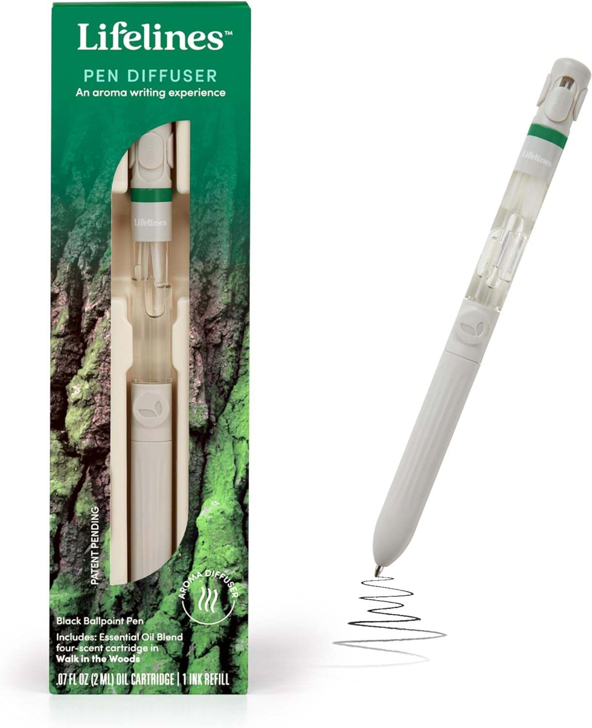 Lifelines Pen Diffuser in Walk in The Woods Essential Oil Blends