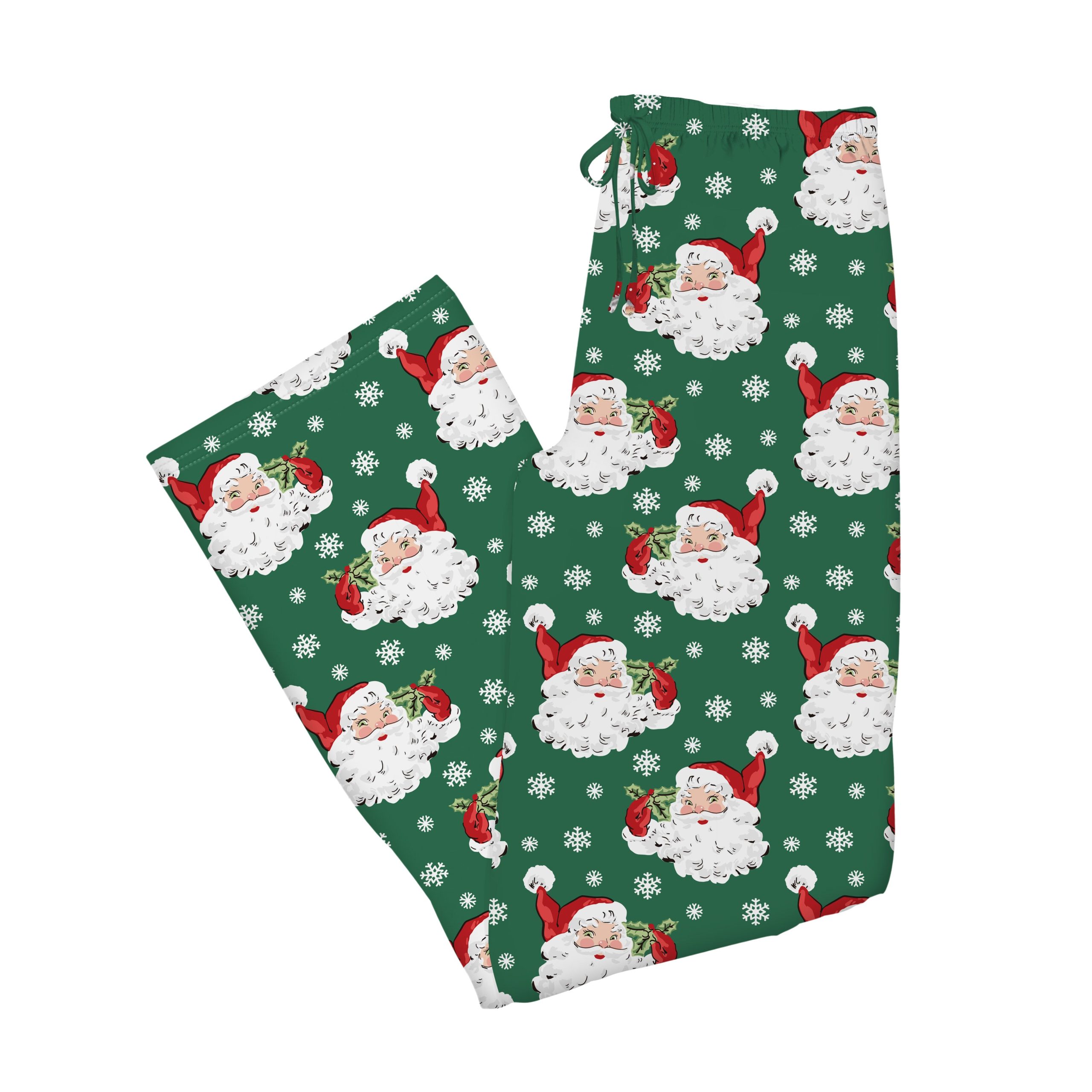 Evergreen Vintage Santa Lounge Pants