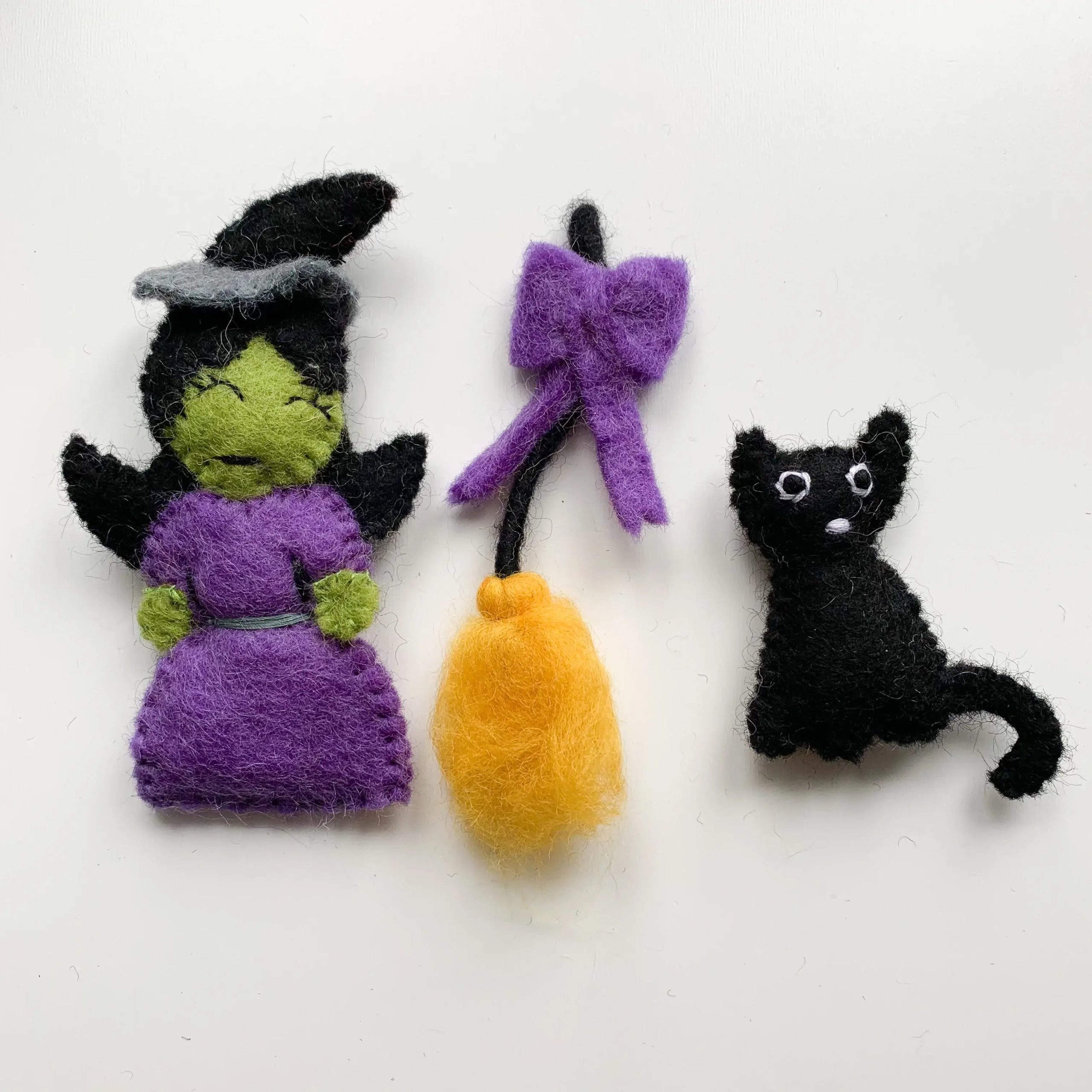 Felt Witch Friends - Set Of Three