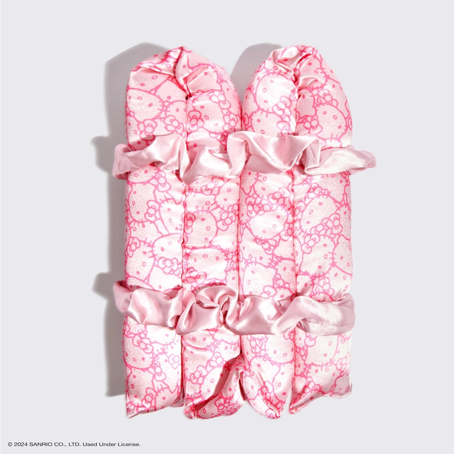 Kitsch x Hello Kitty XL Heatless Curling Set in Hello Kitty Faces