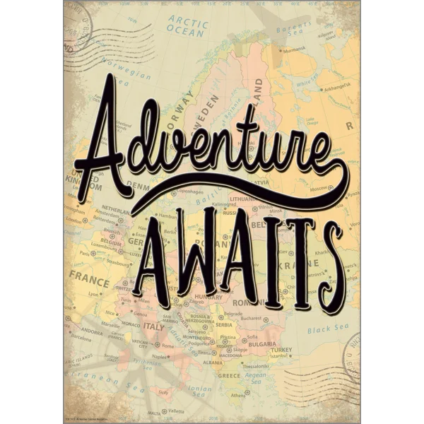 Adventure Awaits Poster